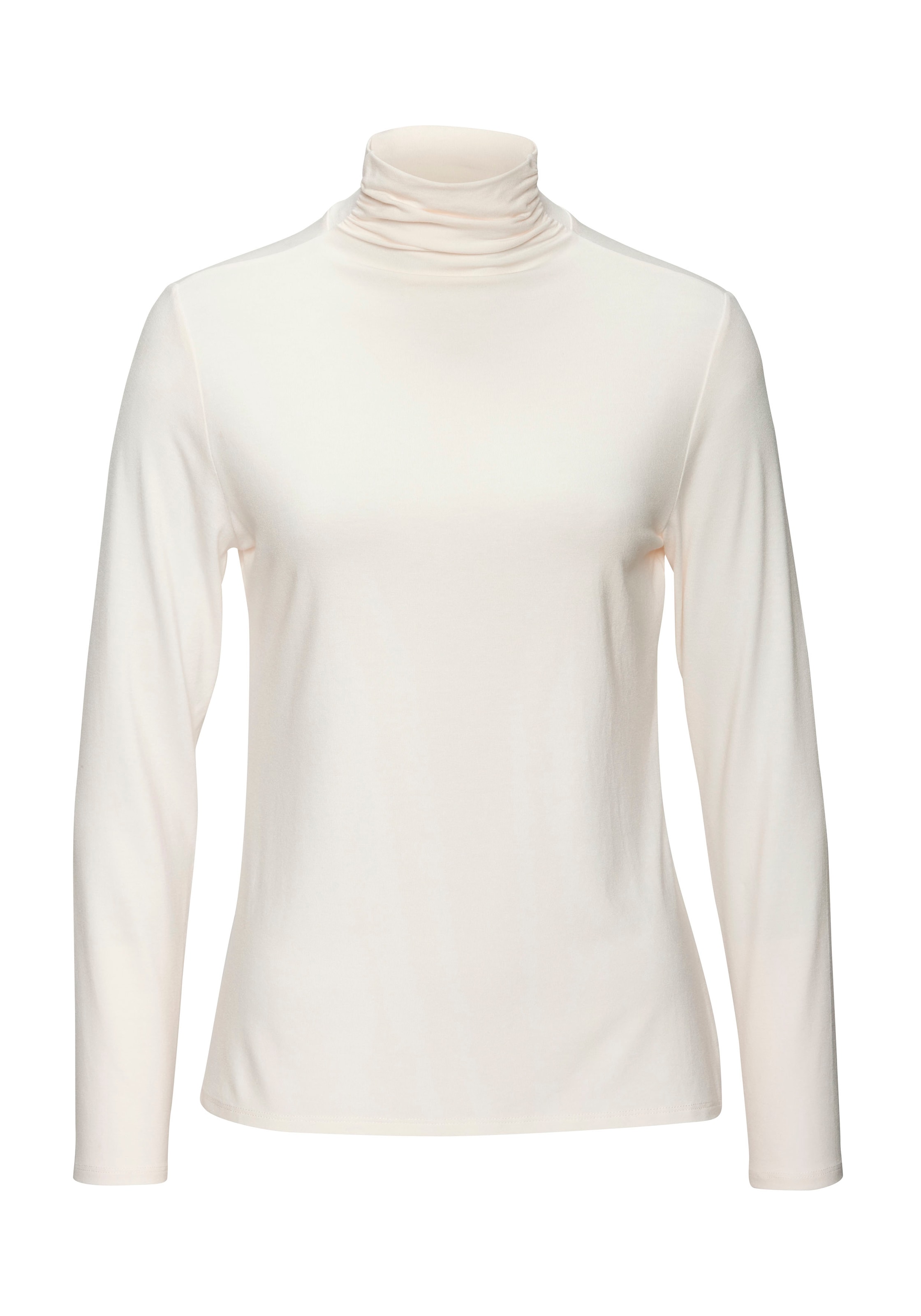 LASCANA Stehkragenshirt »aus weichem Viskose-Stretch« 2er-Pack, 
