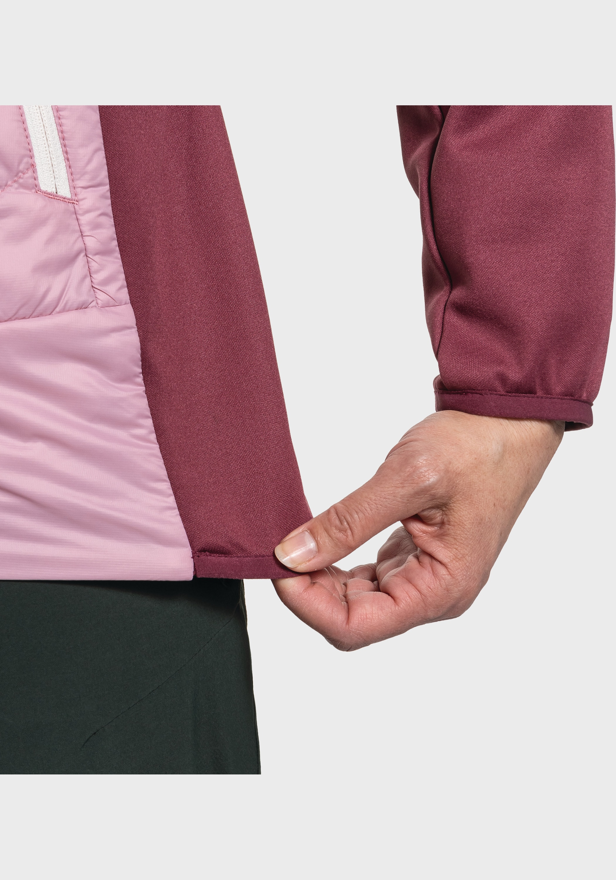 Schöffel Fleecejacke »Hiking Hybrid Jk Style Cascata WMS«, ohne Kapuze