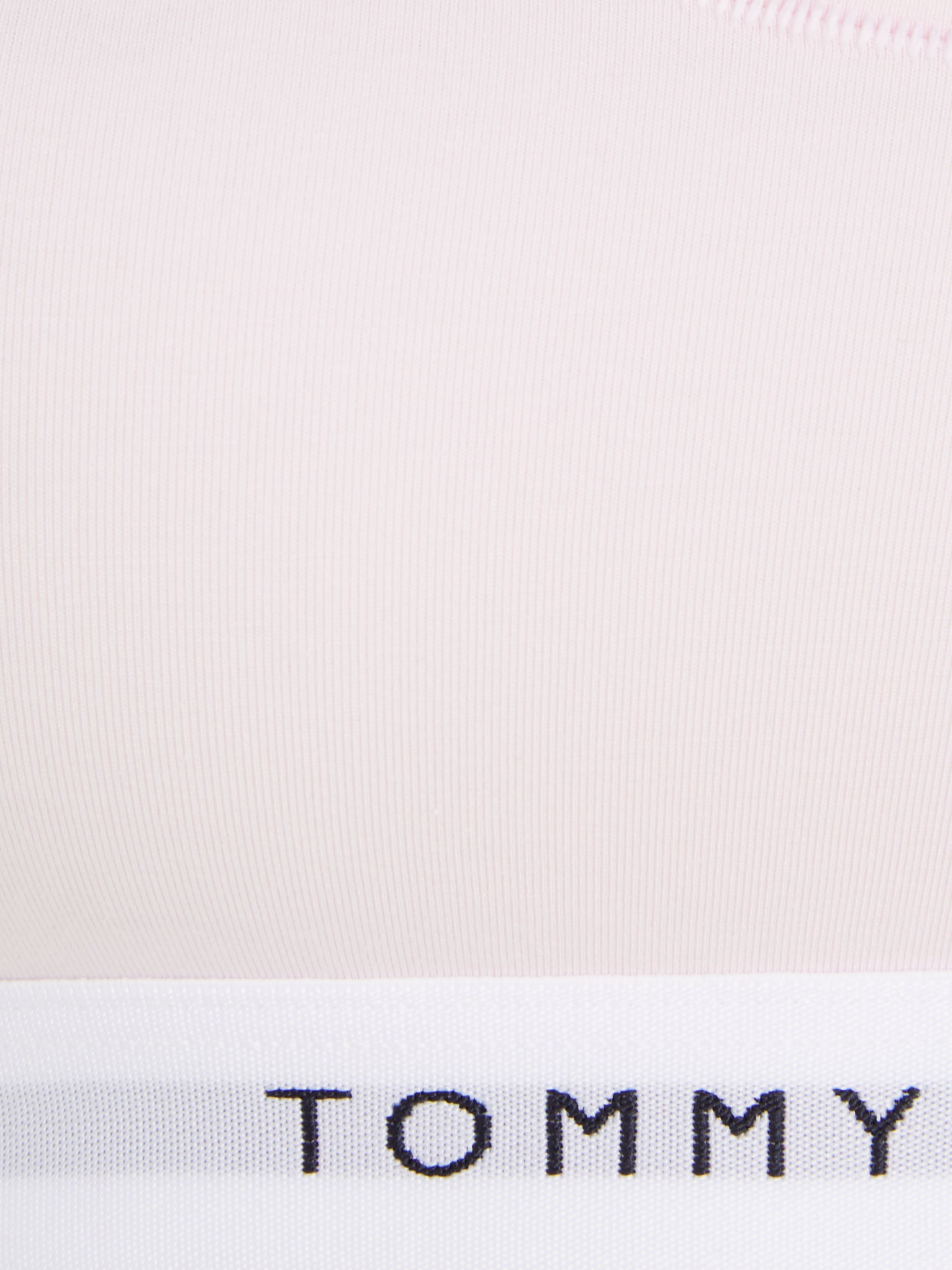 Sport-Bustier, Hilfiger Underwear dem Tommy bei Tommy auf mit Unterbrustband Schriftzügen Hilfiger