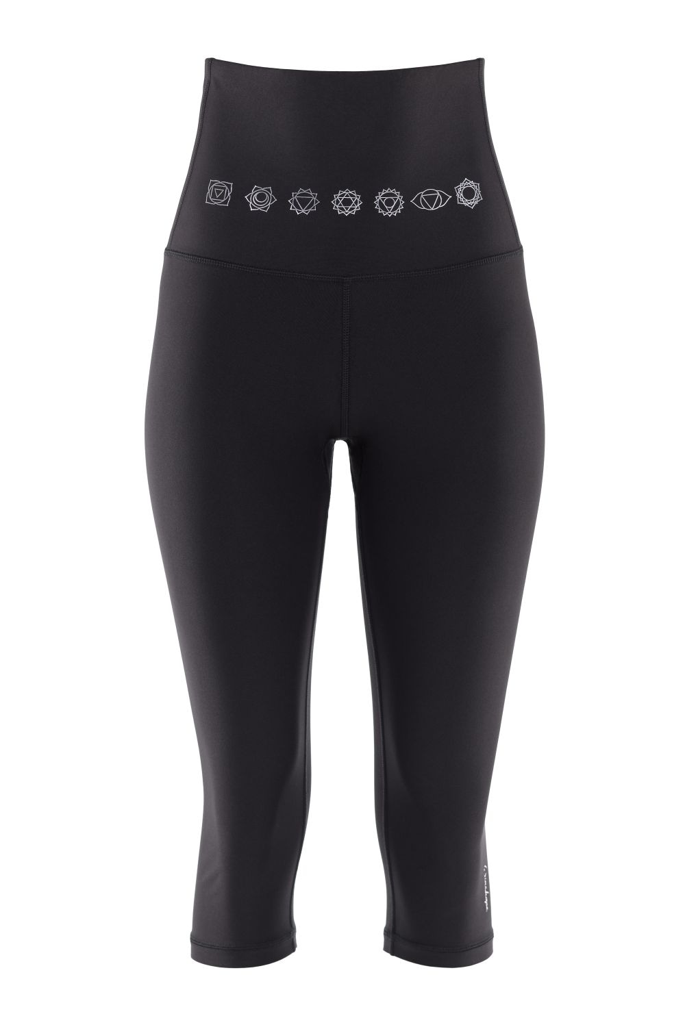 Leggings »3/4-Functional Comfort HWL212C-silberne 7 Chakras«, High Waist