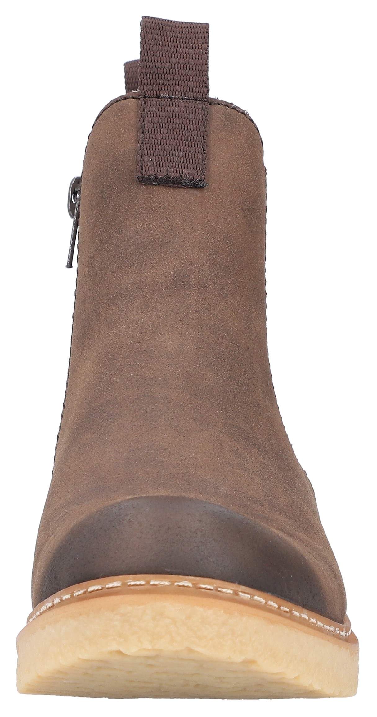 Rieker Winterstiefelette, Chelseaboots, Used-Look, mit Innenreißverschluss und Stretcheinsatz