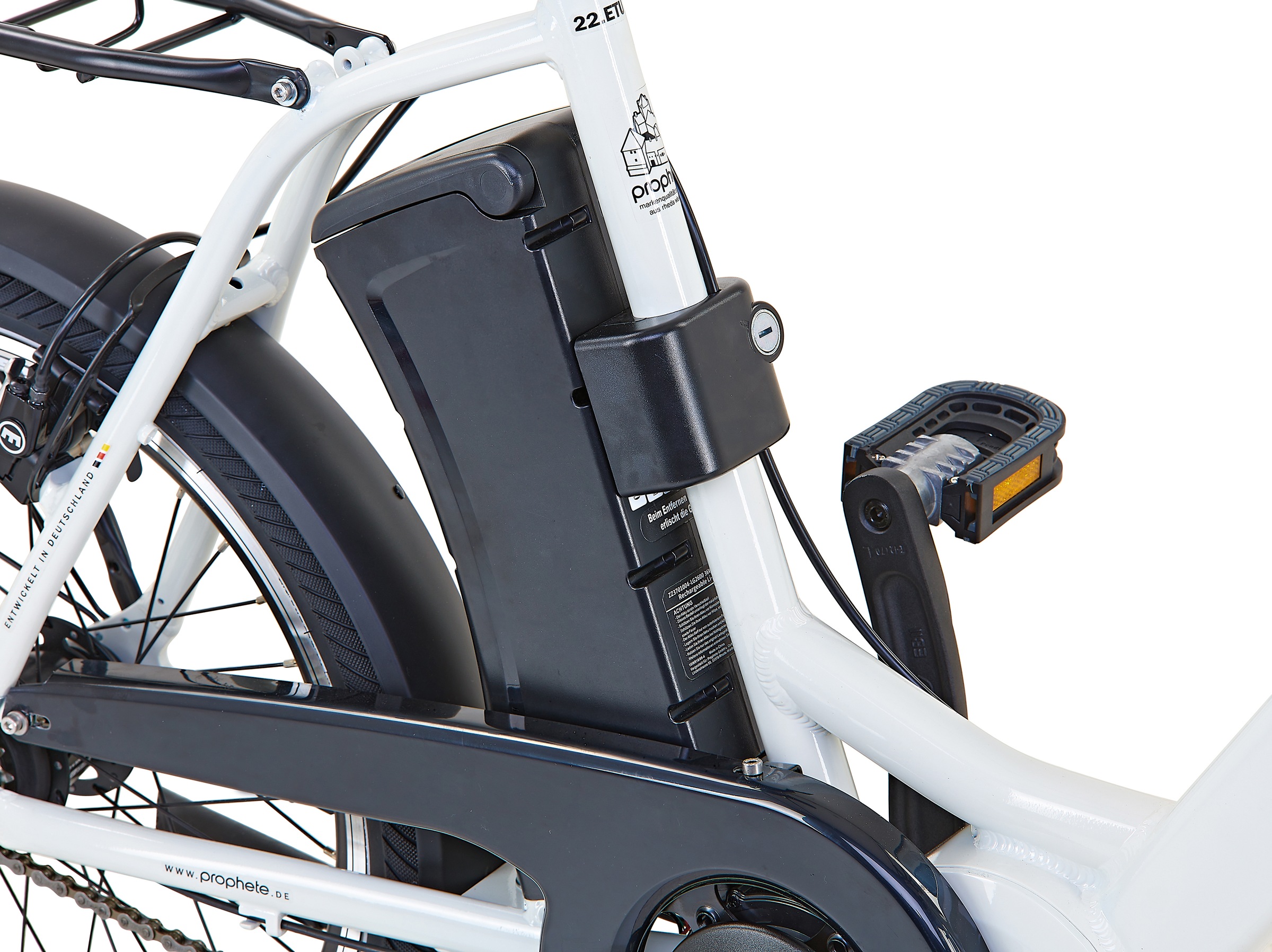 Prophete E-Bike »Urbanicer 22.ETU.10«, 7 Gang, Shimano, Nexus, Mittelmotor 250 W, Pedelec, Elektrofahrrad für Damen u. Herren