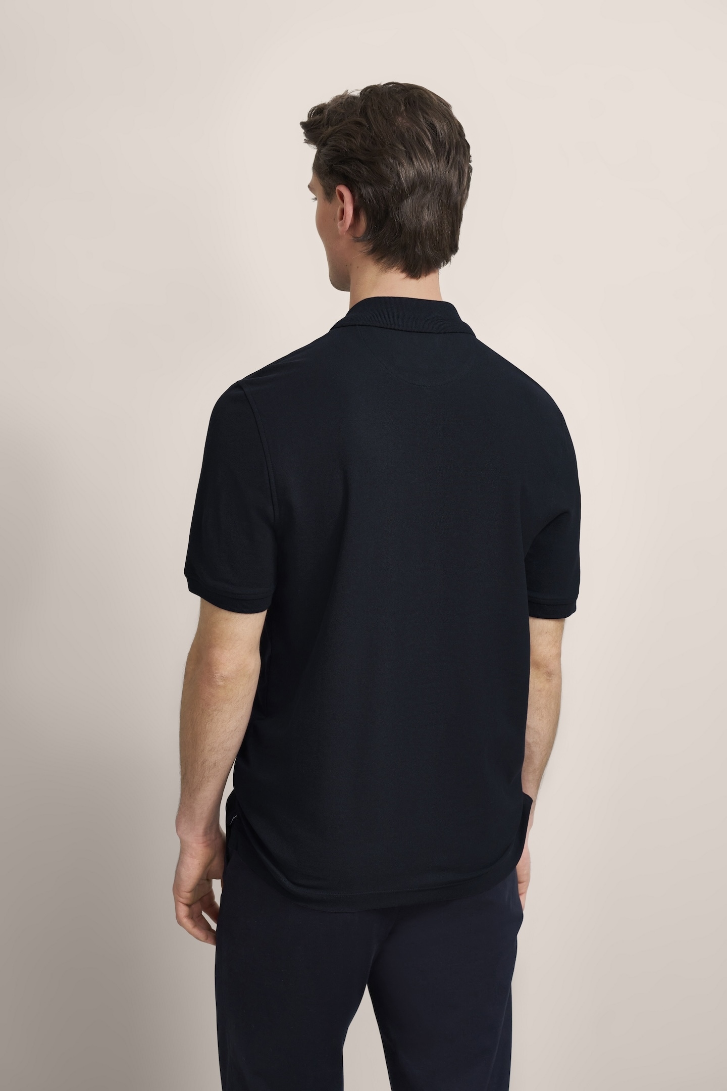 bugatti Poloshirt, mit körpernaher Passform