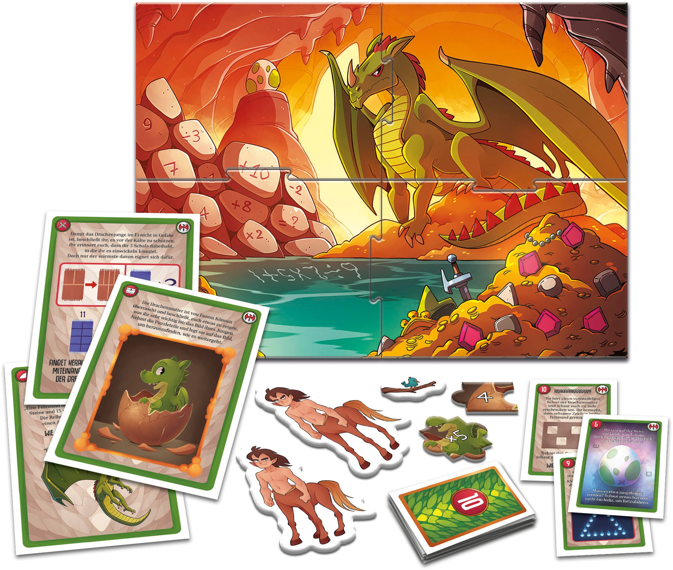 Clementoni® Spiel »Galileo Games, Escape Games, In der Drachenhöhle«, Made in Europe