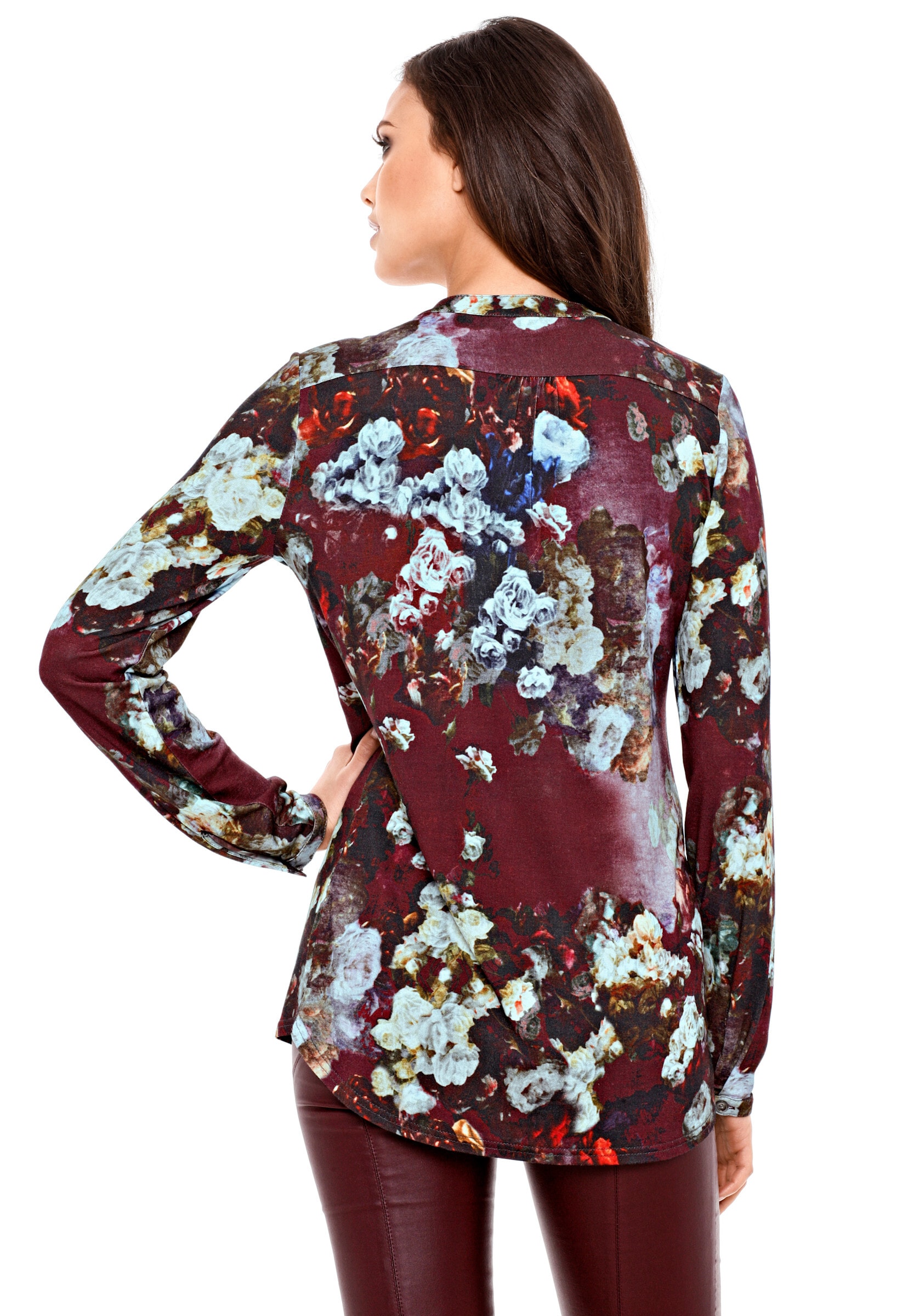 heine Blusenshirt »Shirtbluse Blusenshirt im Blüten-Dessin«