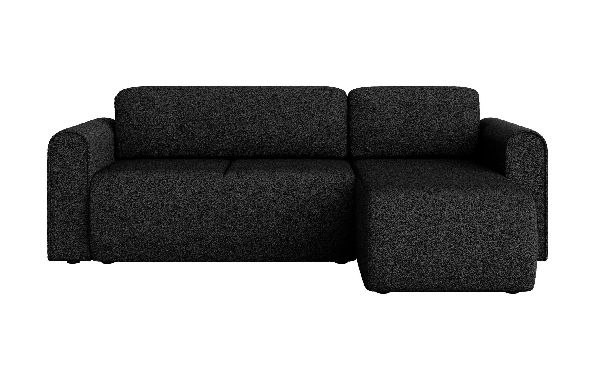 INOSIGN Ecksofa »Zacharia wahlweise Schlafsofa mit Bettkasten, B/T/H 250/166/86 cm«, L-Form mit Wellenunterfederung, Recamiere beidseitig montierbar