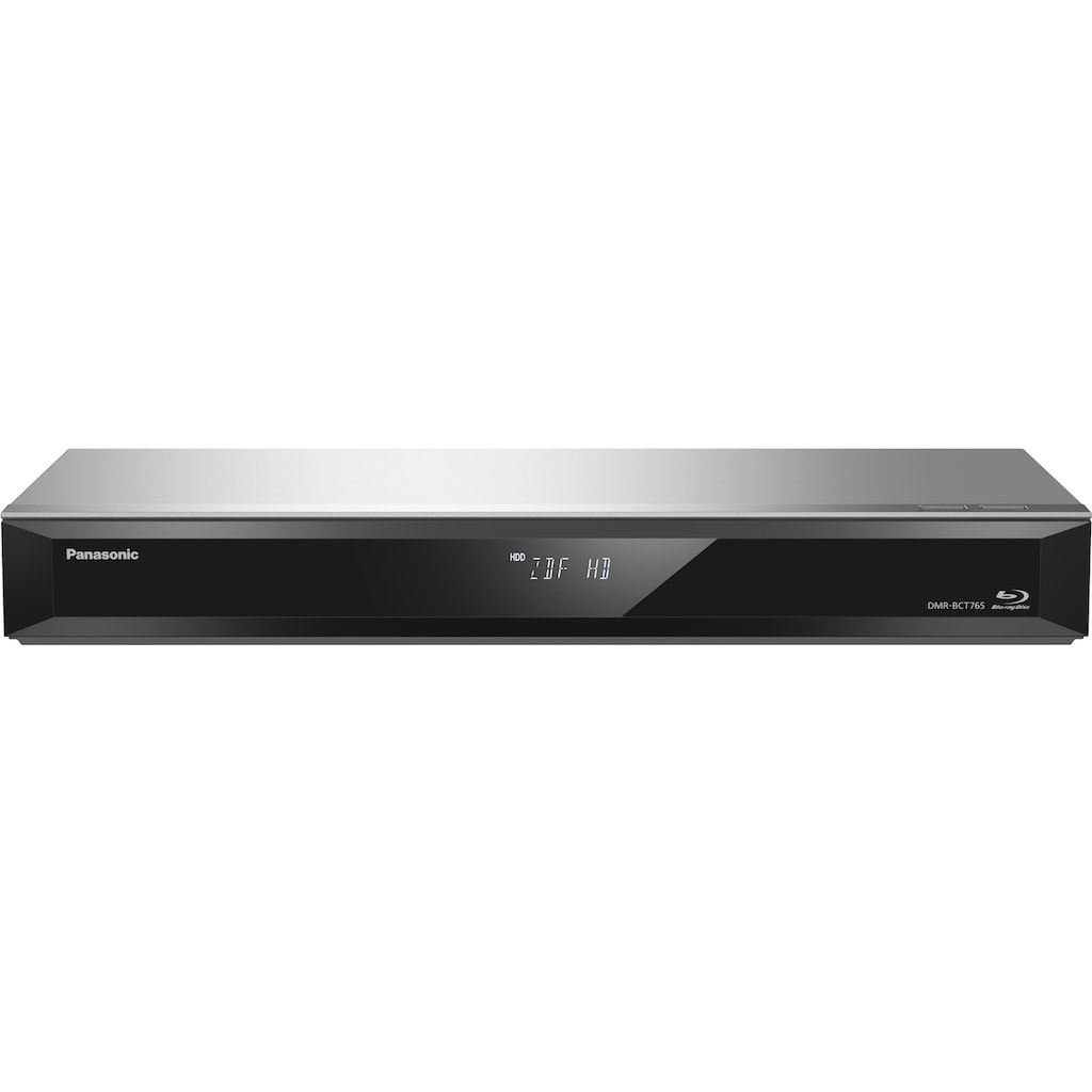 Panasonic Blu-ray-Rekorder »DMR-BCT760/5«, 4k Ultra HD, Miracast (Wi-Fi Alliance)-WLAN-LAN (Ethernet), DVB-C-Tuner-4K Upscaling, 500 GB Festplatte