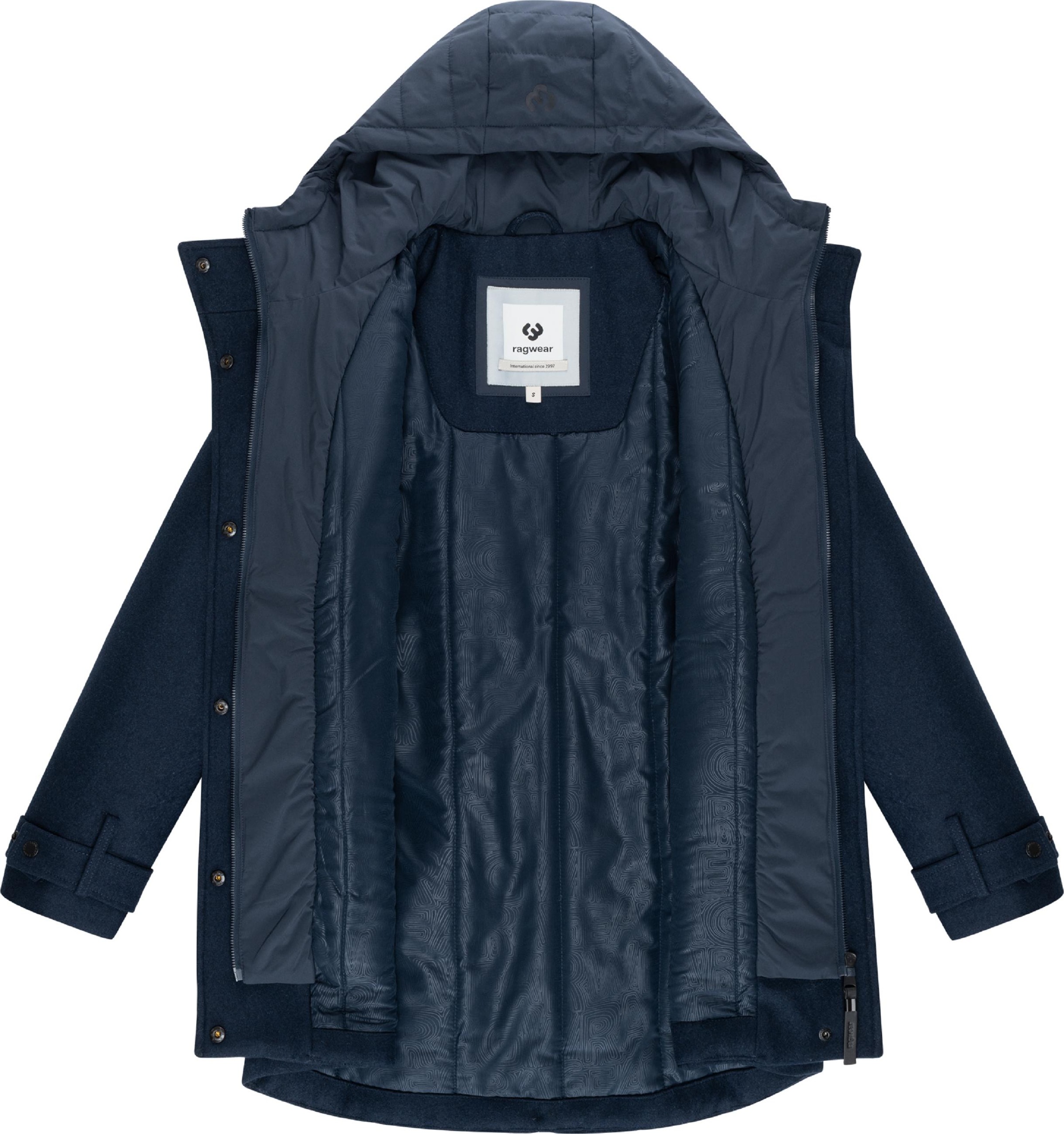 Ragwear Wintermantel »Wintermantel Petuja Felt YOUMODO«