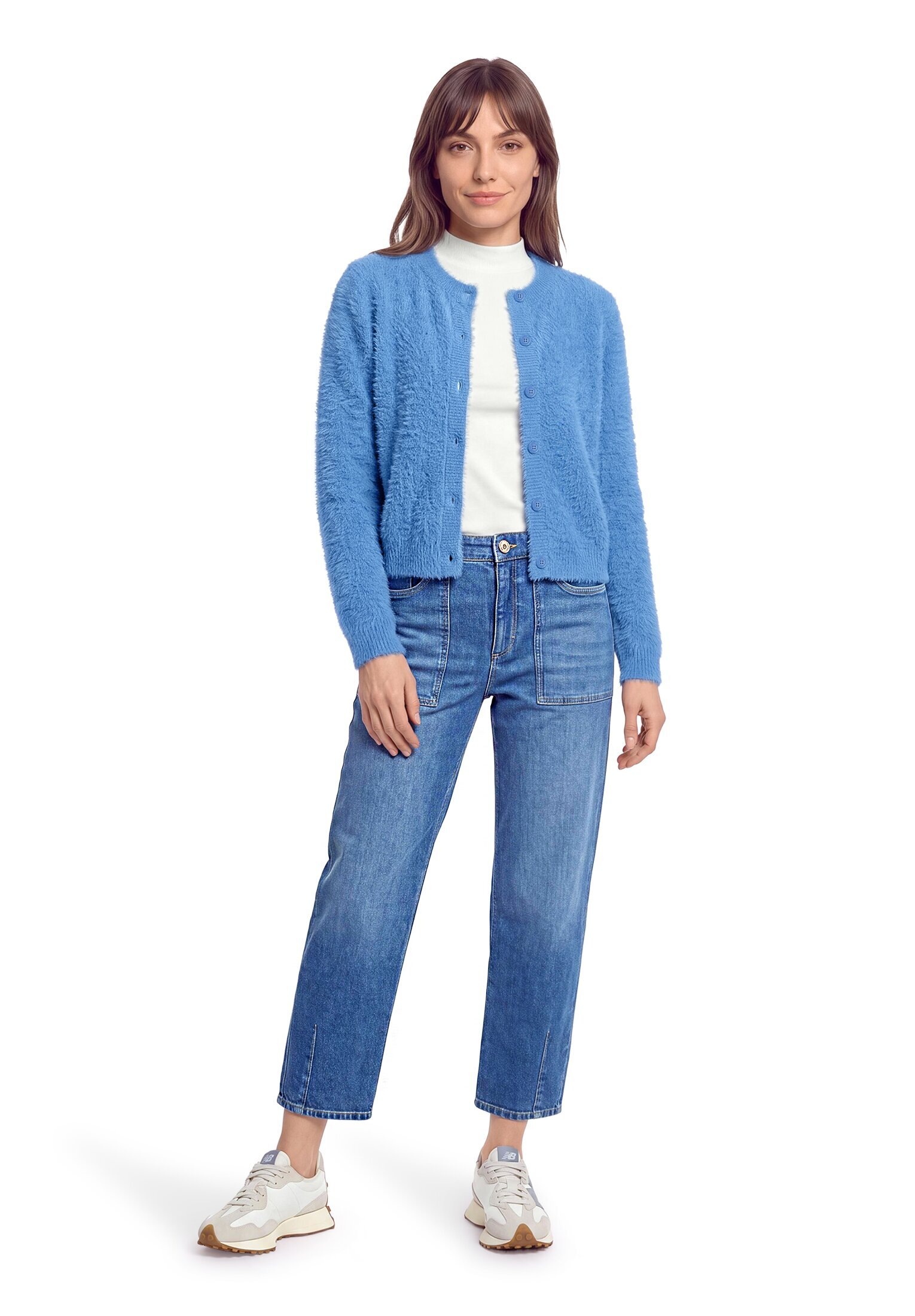 Betty&Co Cardigan »Strick-Cardigan mit Effektgarn«
