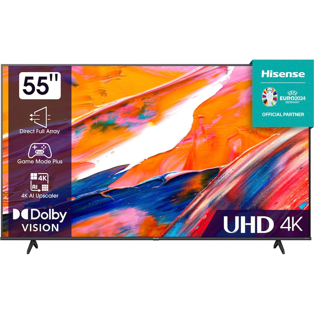 Hisense LED-Fernseher »55E61KT«, 139 cm/55 Zoll, 4K Ultra HD, Smart-TV