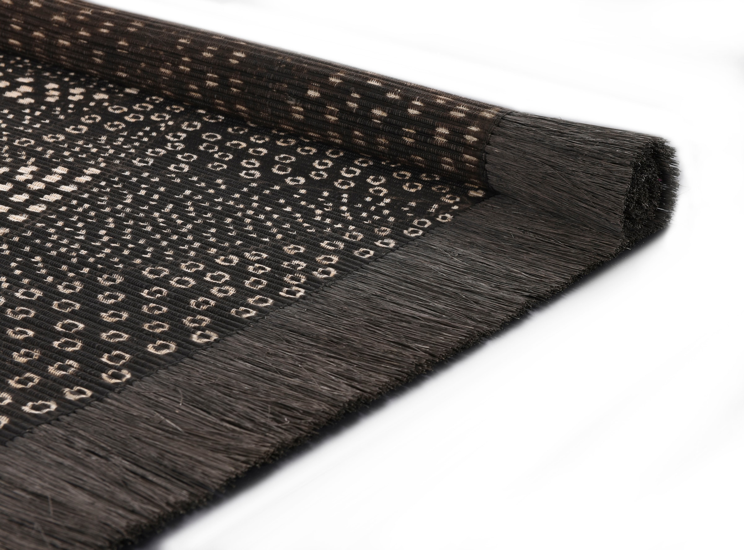 DIE HAUSKUNST Teppich »Chiya Tiama 3« rechteckig 4 mm Höhe Flachgewebe, handgewebt, mit Fransen