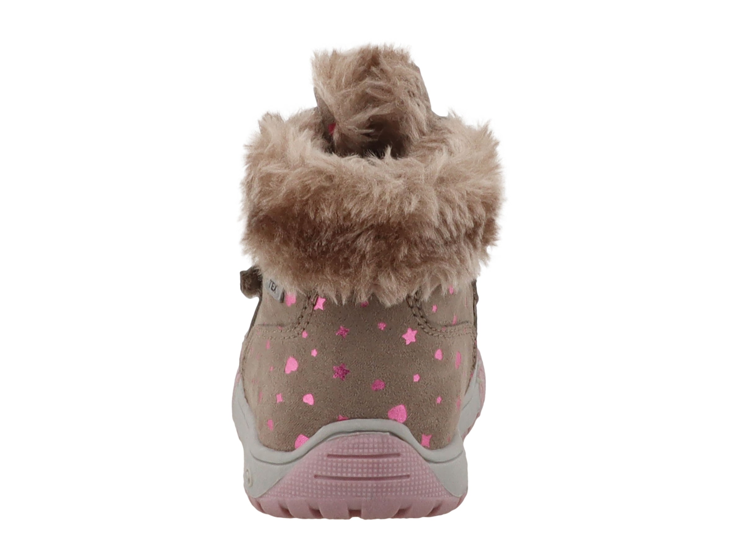 TOM TAILOR Winterboots  Klettboots, Snowboots mit glänzenden Herzchen und Sternchen