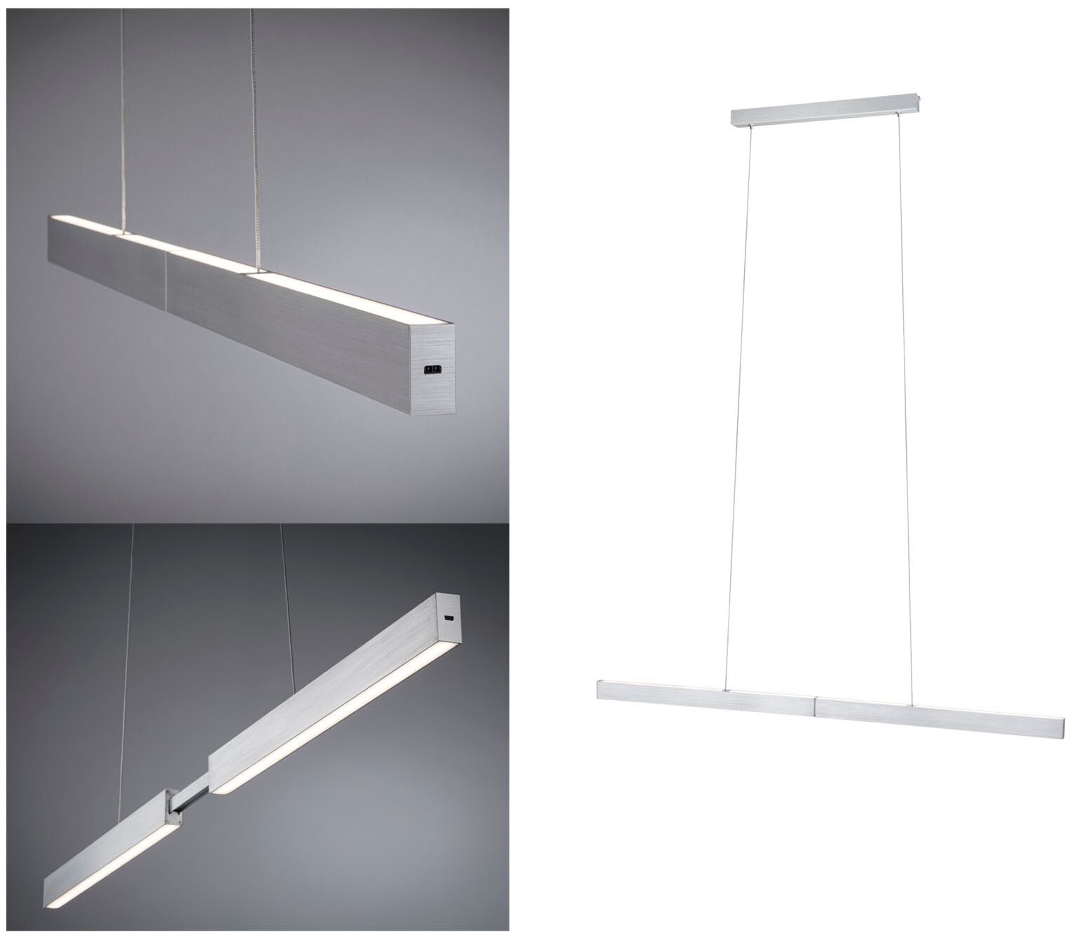 Paulmann LED Pendelleuchte »LED Pendelleuchte Aptare dimmbar« 1 Stk. Warmweiß Memoryfunktion