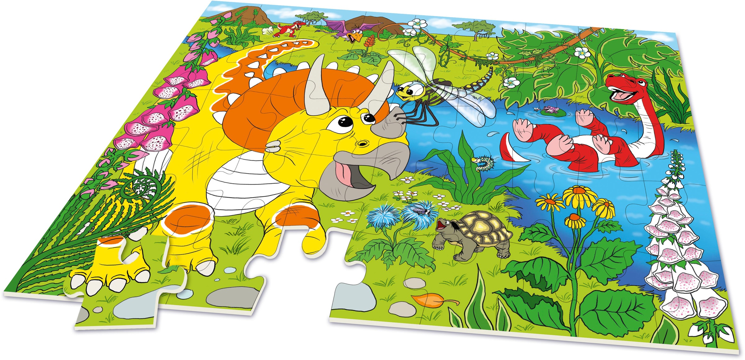 Noris Puzzle »XXL Puzzle Dinosaurier«
