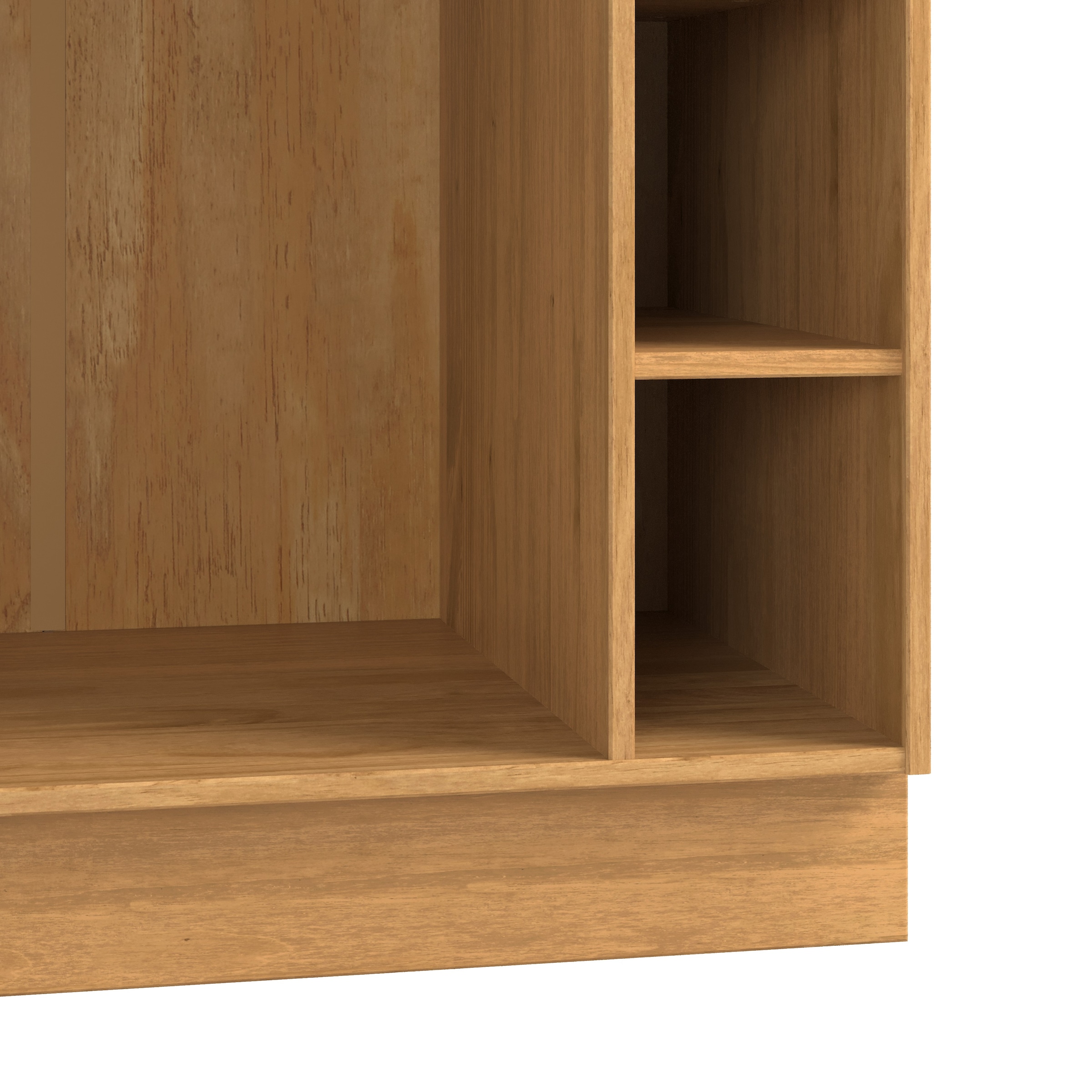 Home affaire Herdumbauschrank »Teramo« Breite 100 cm, seitlich je 3 offene Fächer