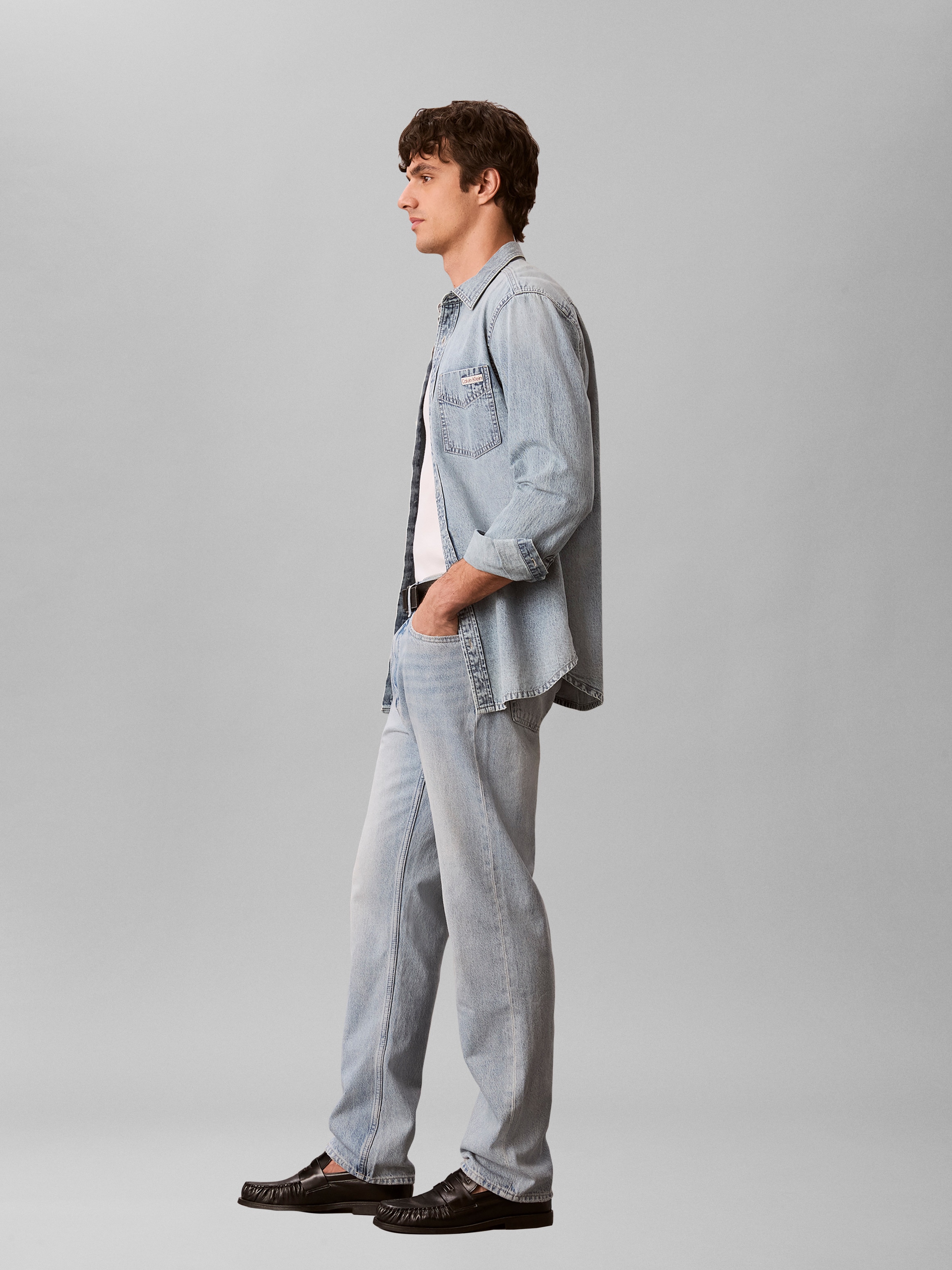 Calvin Klein Jeans Straight-Jeans Regular fit mit Taschen