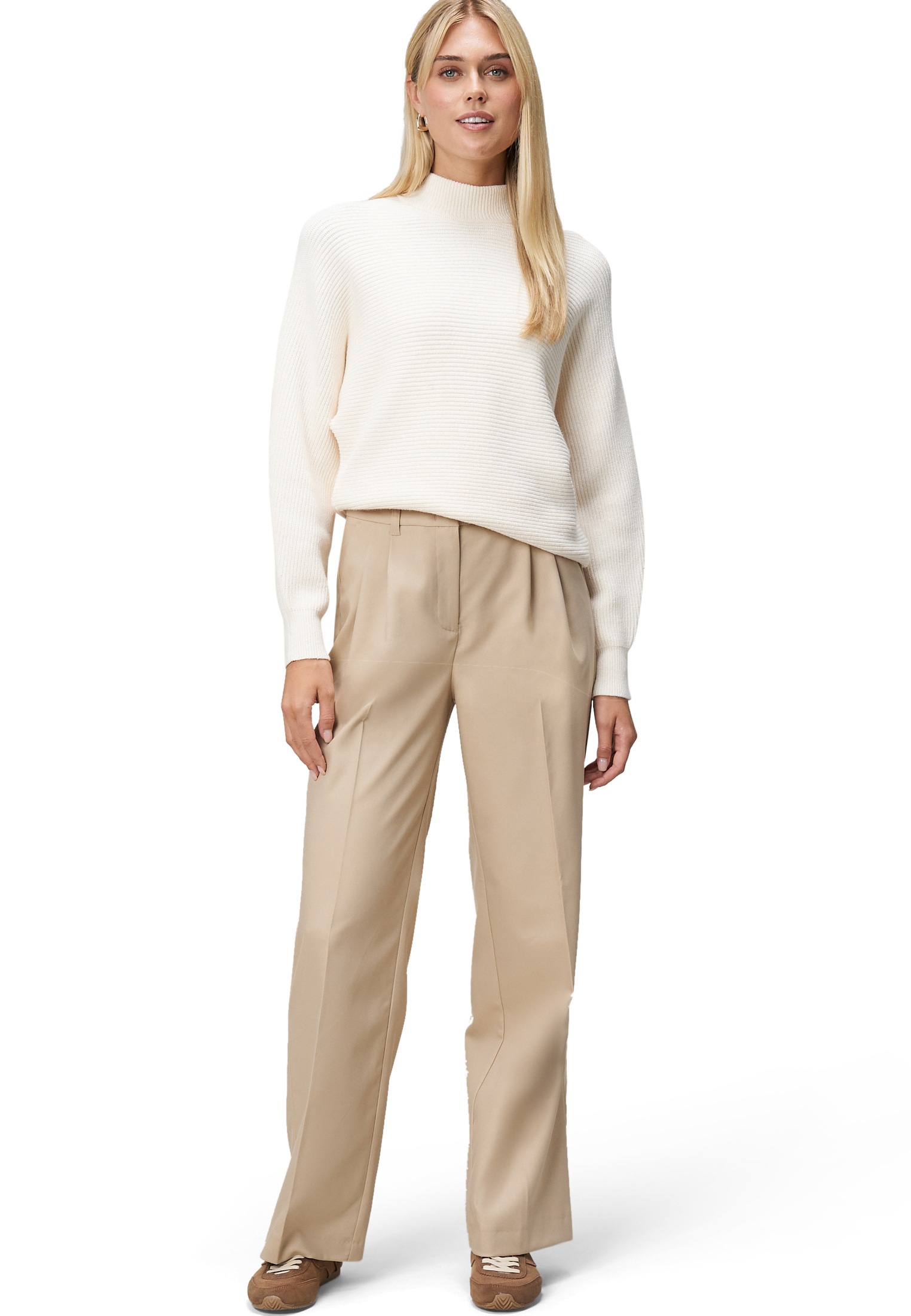 Zero Stoffhose »Hose mit Bundfalten 32 Inch«