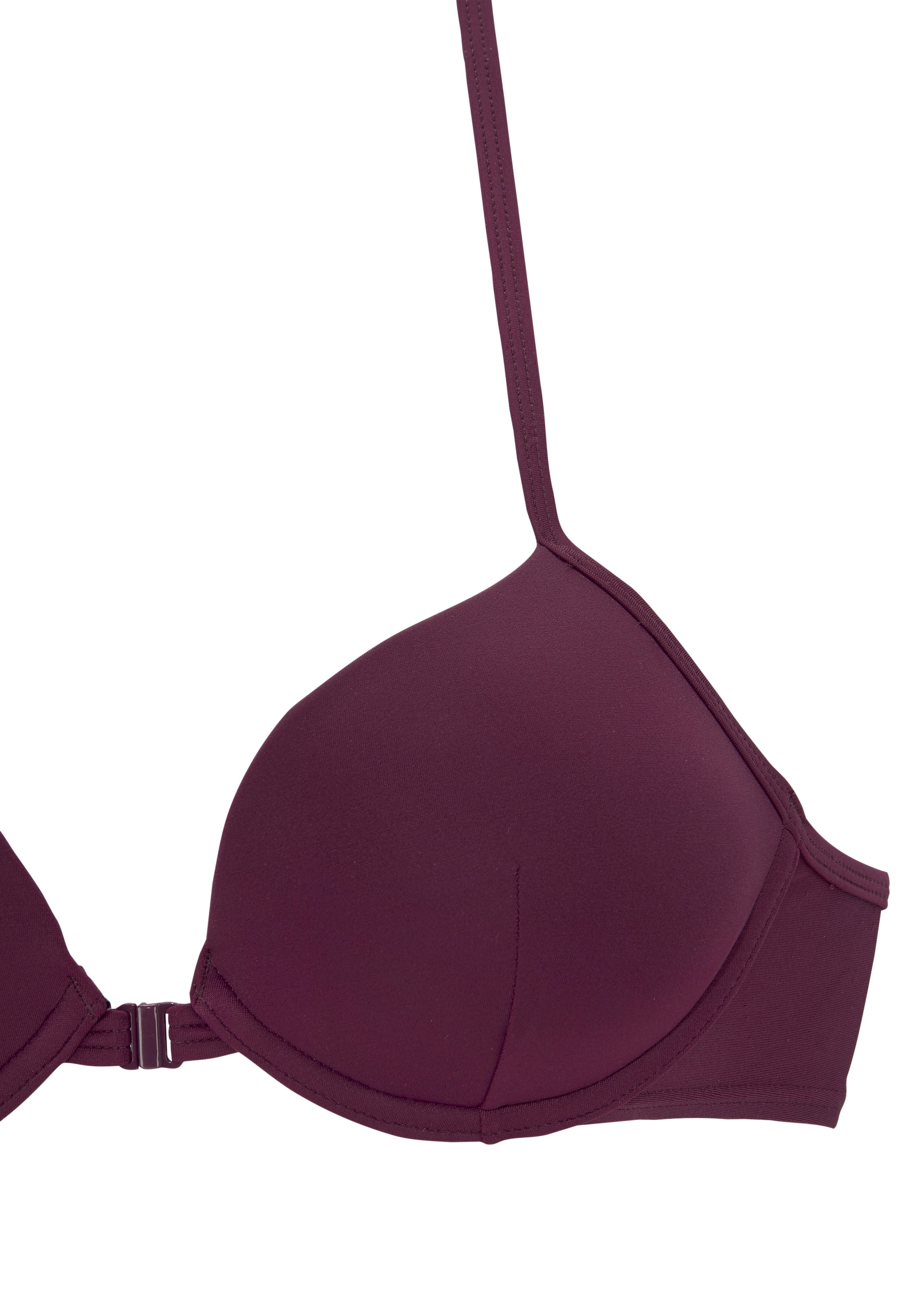 Bruno Banani Push-Up-Bikini, mit Vorderverschluss