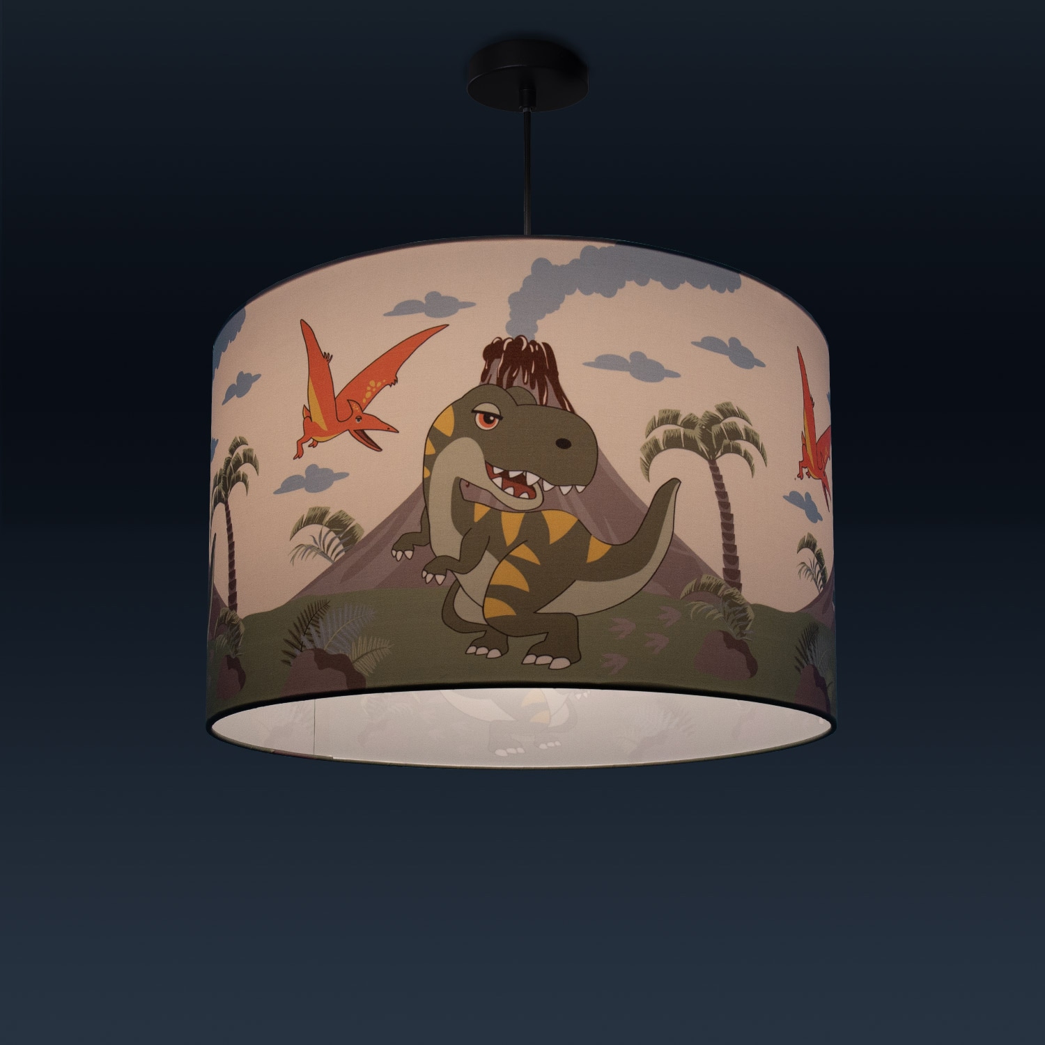 Deckenlampe Kinderzimmer Lampe LED online Paco XXL | Garantie Jahren 1 mit kaufen Dinosaurier, E27 flammig-flammig, Kinderlampe 636«, Pendelleuchte 3 Home »Diamond