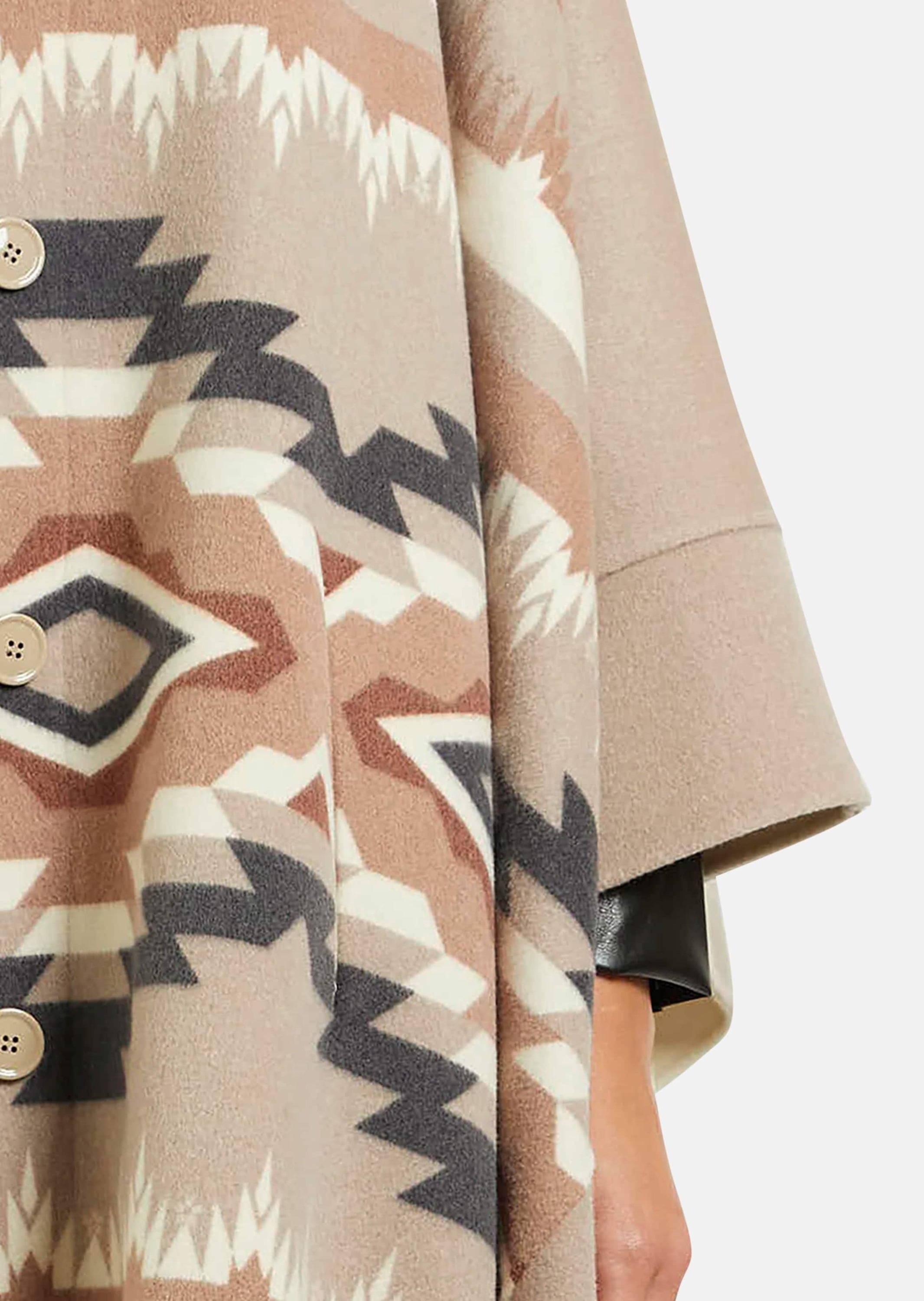 MADELEINE Cape »Cape Doubleface-Cape mit Innenweste«