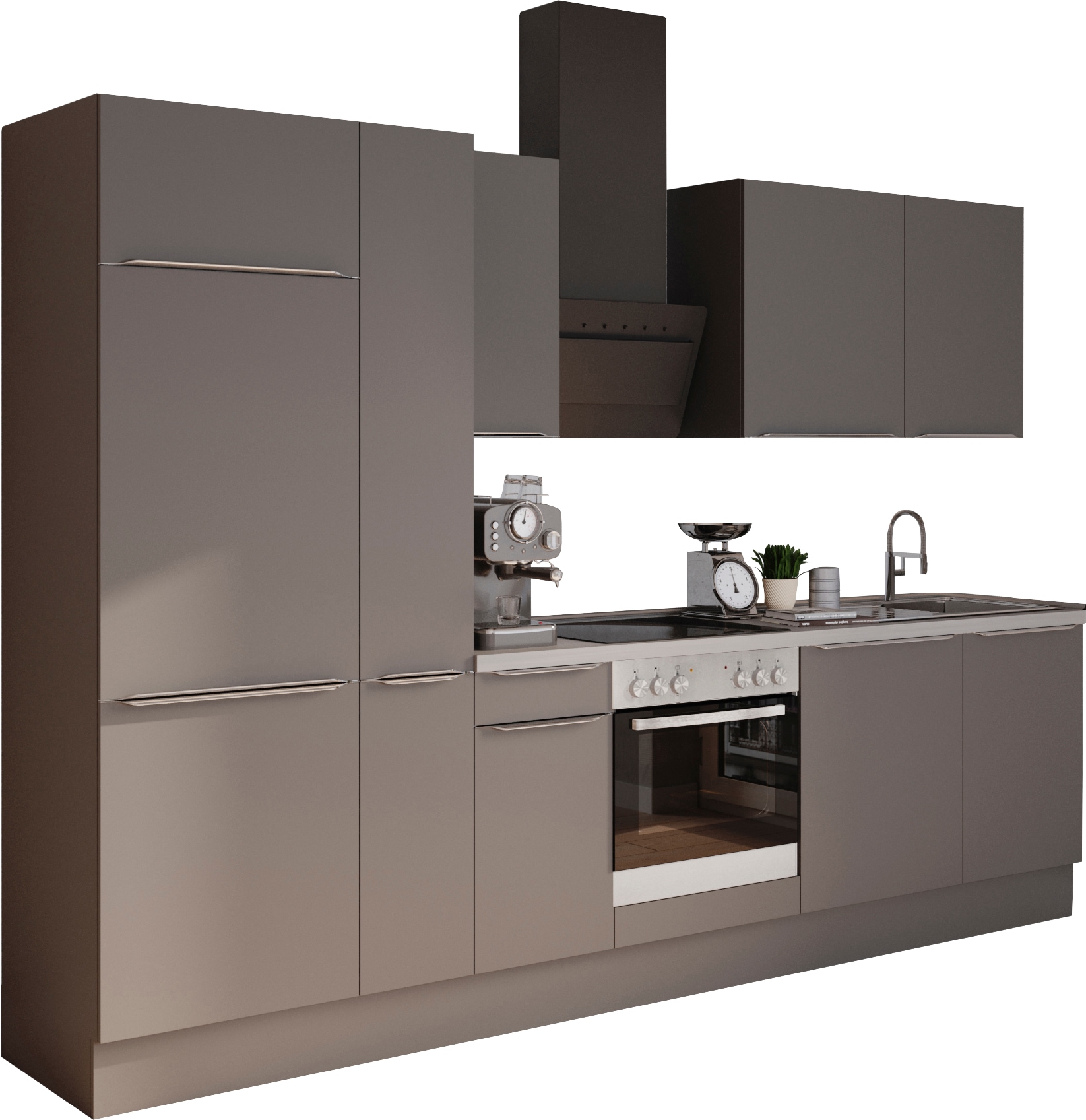OPTIFIT Küchenzeile »Aken«, mit 300 cm E-Geräten, Breite Rechnung bestellen auf