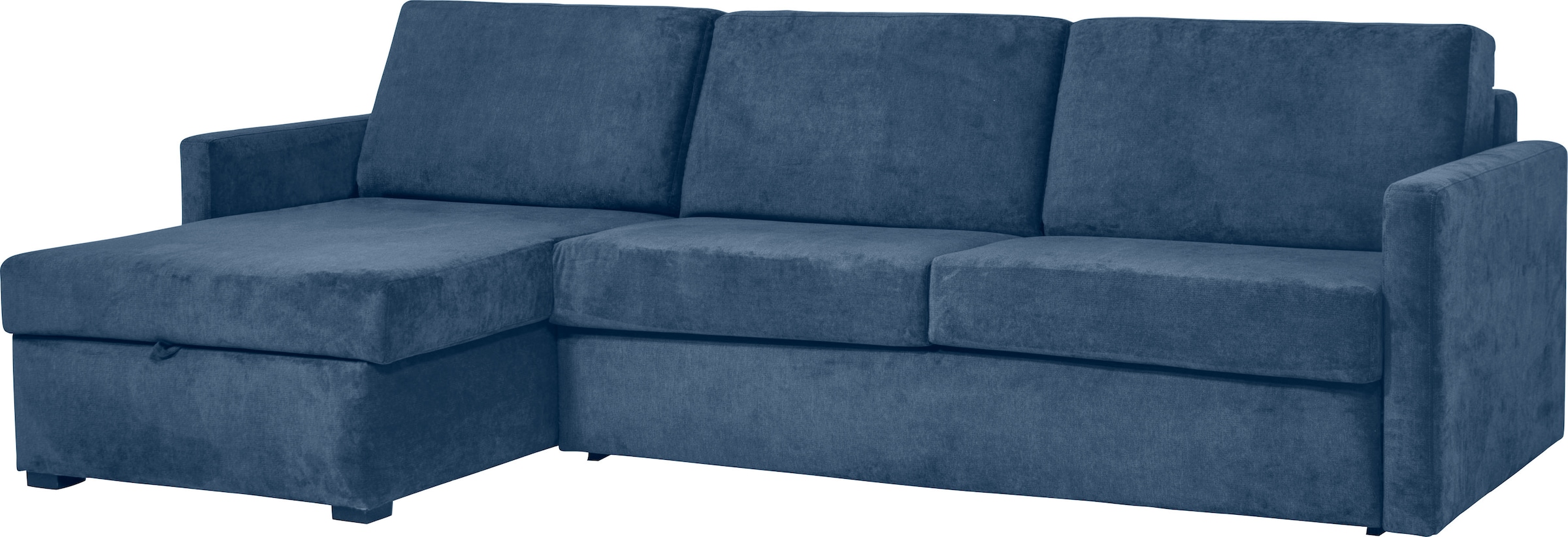 Places of Style Schlafsofa »GOLDPOINT Ecksofa 264 cm, Liegefläche (140/200cm), L-Form,«, Bettfunktion, Bonell-Federkernmatratze und Dauerschläfer-Funktion