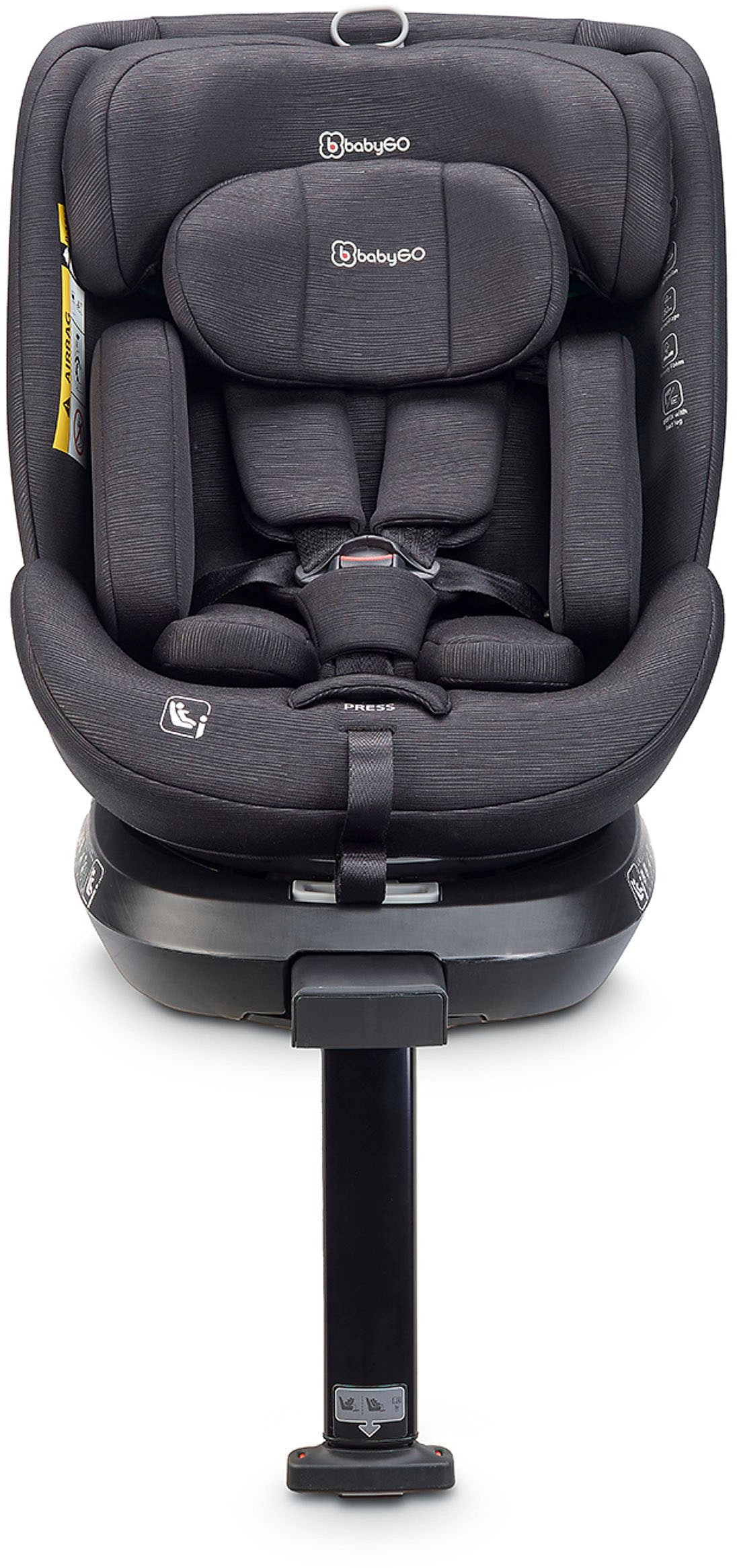 BabyGo Autokindersitz »Move 360 I Size«, für Körpergröße von 40-150 cm