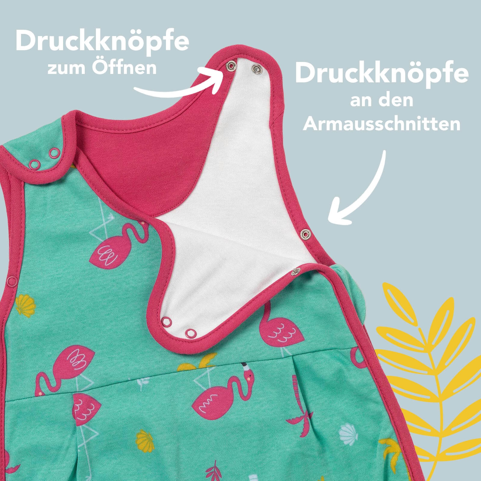 Schlummersack Babyschlafsack »Schlafsack ohne Füßen 1.0 Tog«