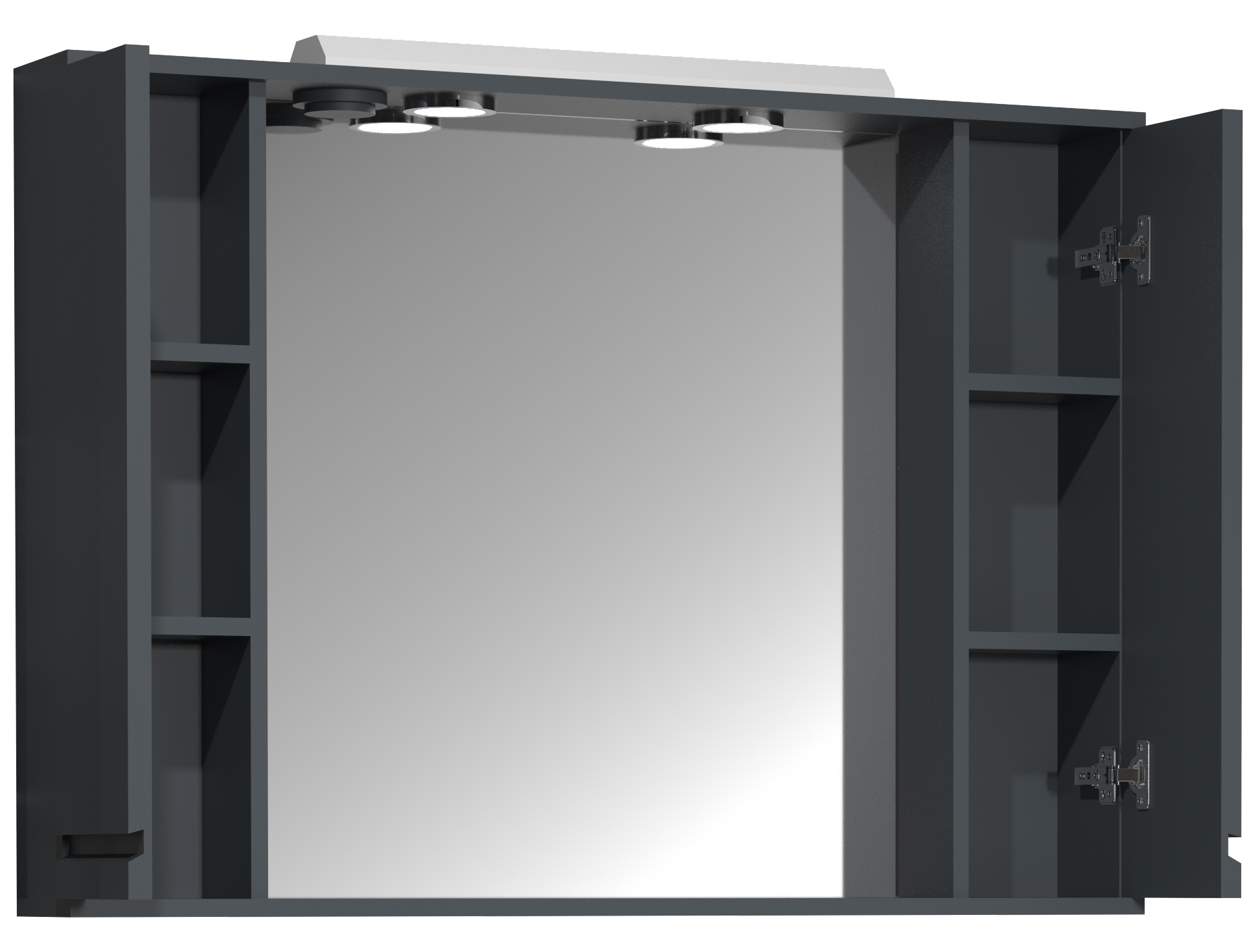 VCM Badspiegel »Spiegelschrank Bad Spiegel Beleuchtung Silora XL«