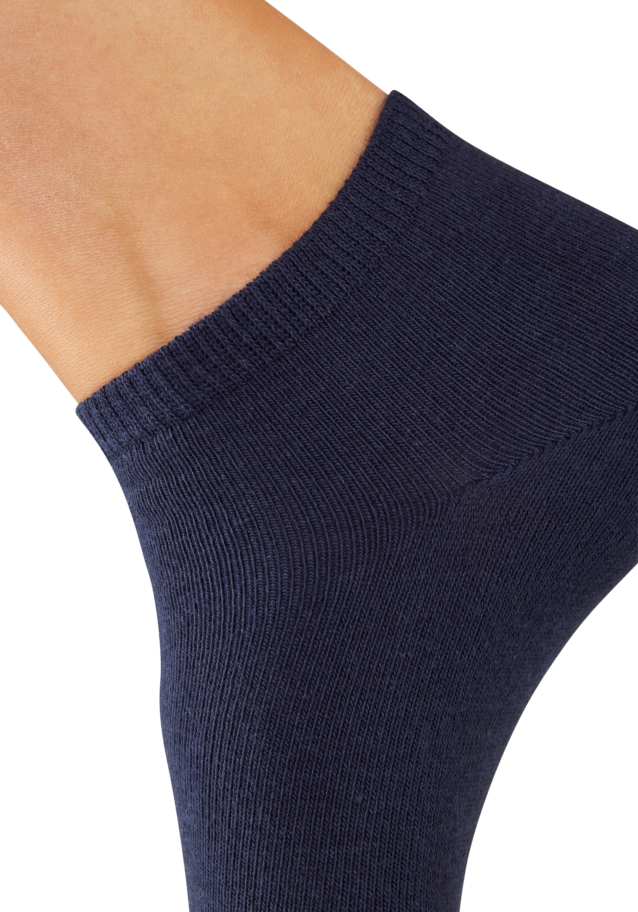 H.I.S Kurzsocken Packung, 10 Paar tlg. mit verstärkter Ferse und Spitze