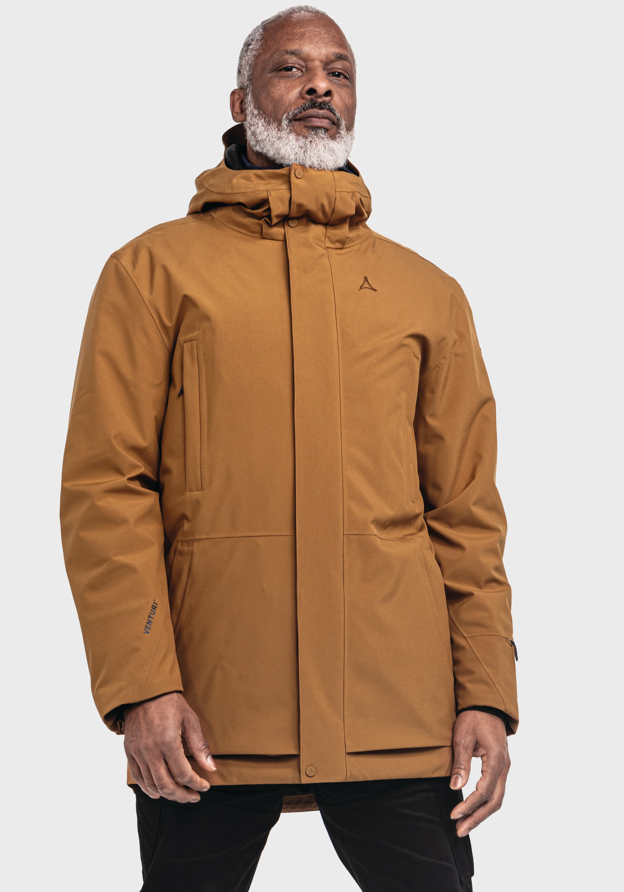 Schöffel Langjacke »Urban Ins Parka Style Crivat MNS«, mit Kapuze
