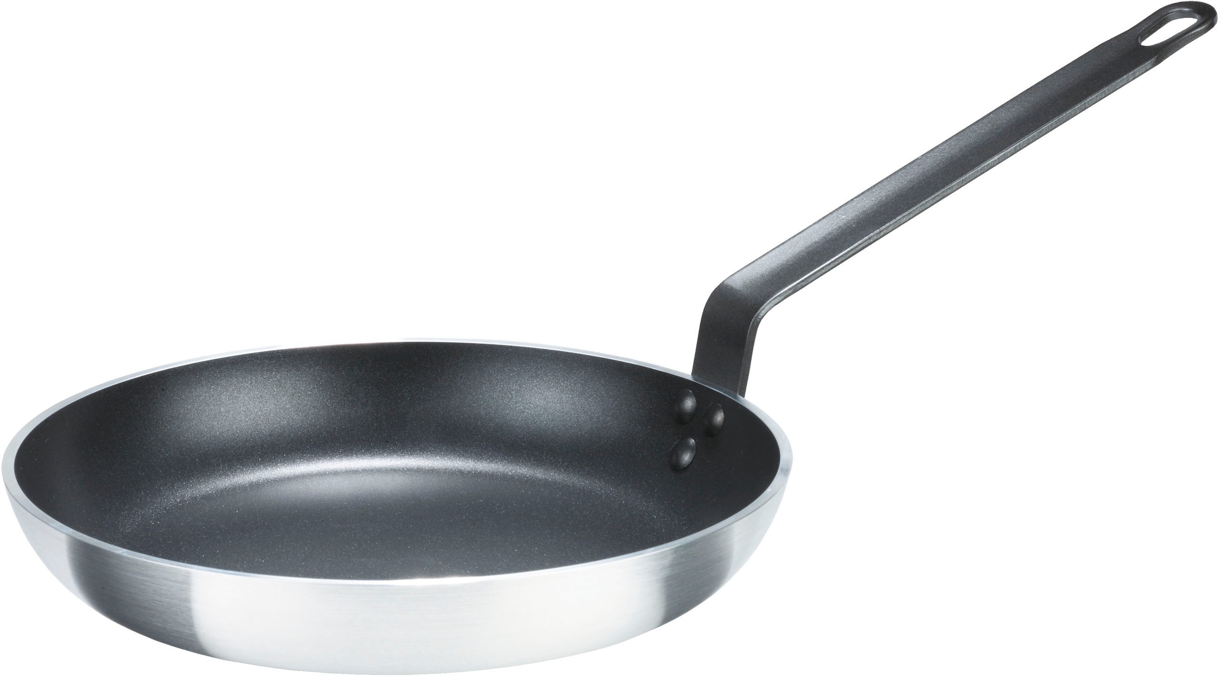 GSW Bratpfanne "Gastro Lyoner Alu" Aluminium 1 Stk. tlg. Gastro-Qualität, Teflon Select Antihaft-Versiegelung, Induktion