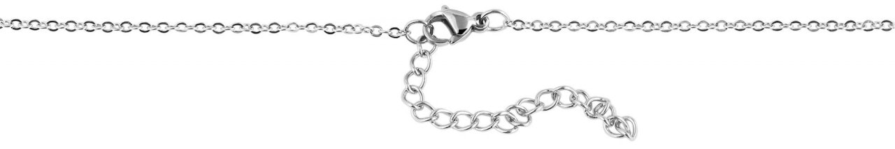 Adelia´s Kette mit Anhänger »Adelia's Damen Edelstahl Halskette mit Anhänger Kreuz unbekannt cm«