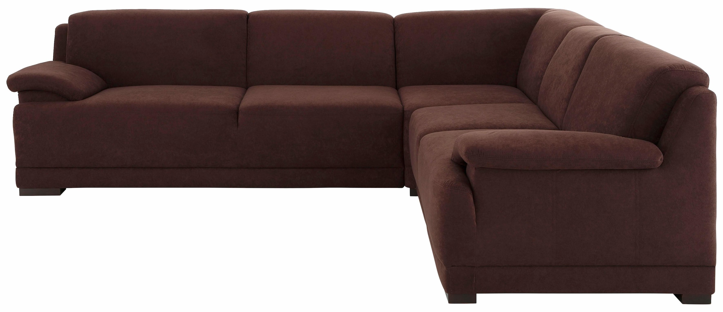 Home affaire Ecksofa »Telos mit Boxspring Unterfederung für hohen Komfort, L-Form«, mit Boxspring-Federung für tollen Sitzkomfort. Zeitlos und komfortabel