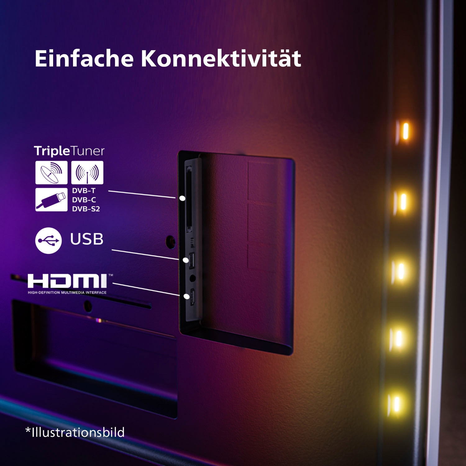 Philips LED-Fernseher »65PUS8909/12«, 4K Ultra HD, Smart-TV