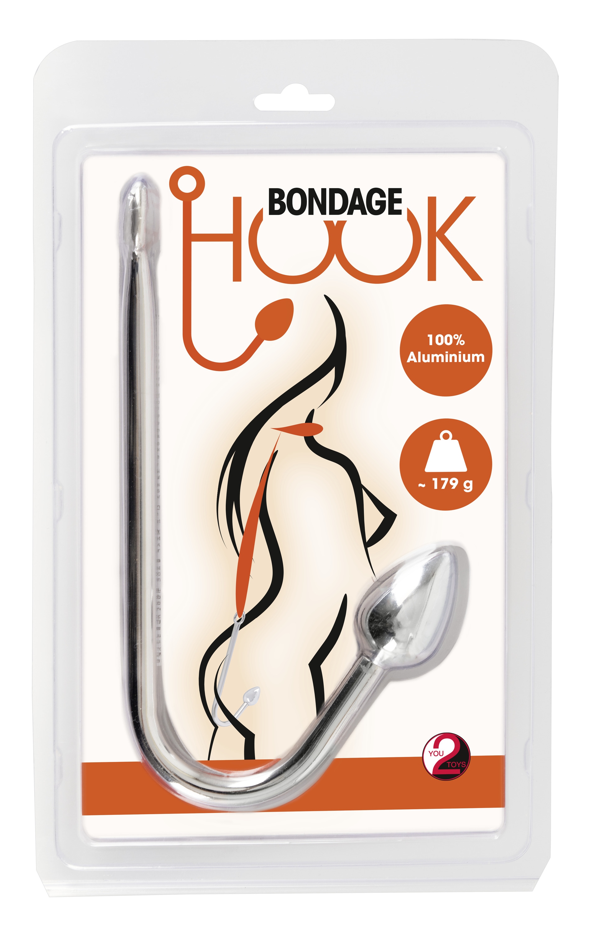 You2Toys Anal-Stimulator »Analplug mit Haken Bondage Hook« ()