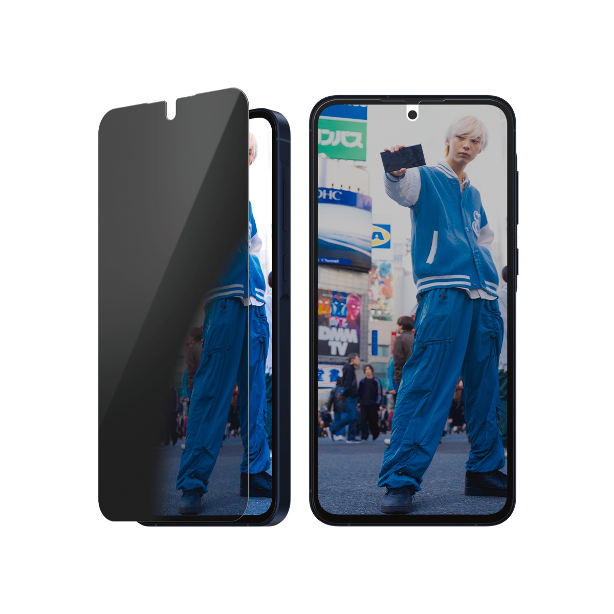 CARE by PanzerGlass Displayschutzglas »Ultra-Wide Fit Privacy Screen Protection«, für Samsung Galaxy A56, Blickschutzfolie, Schutzfolie, Bildschirmschutz, kratz- & stoßfest