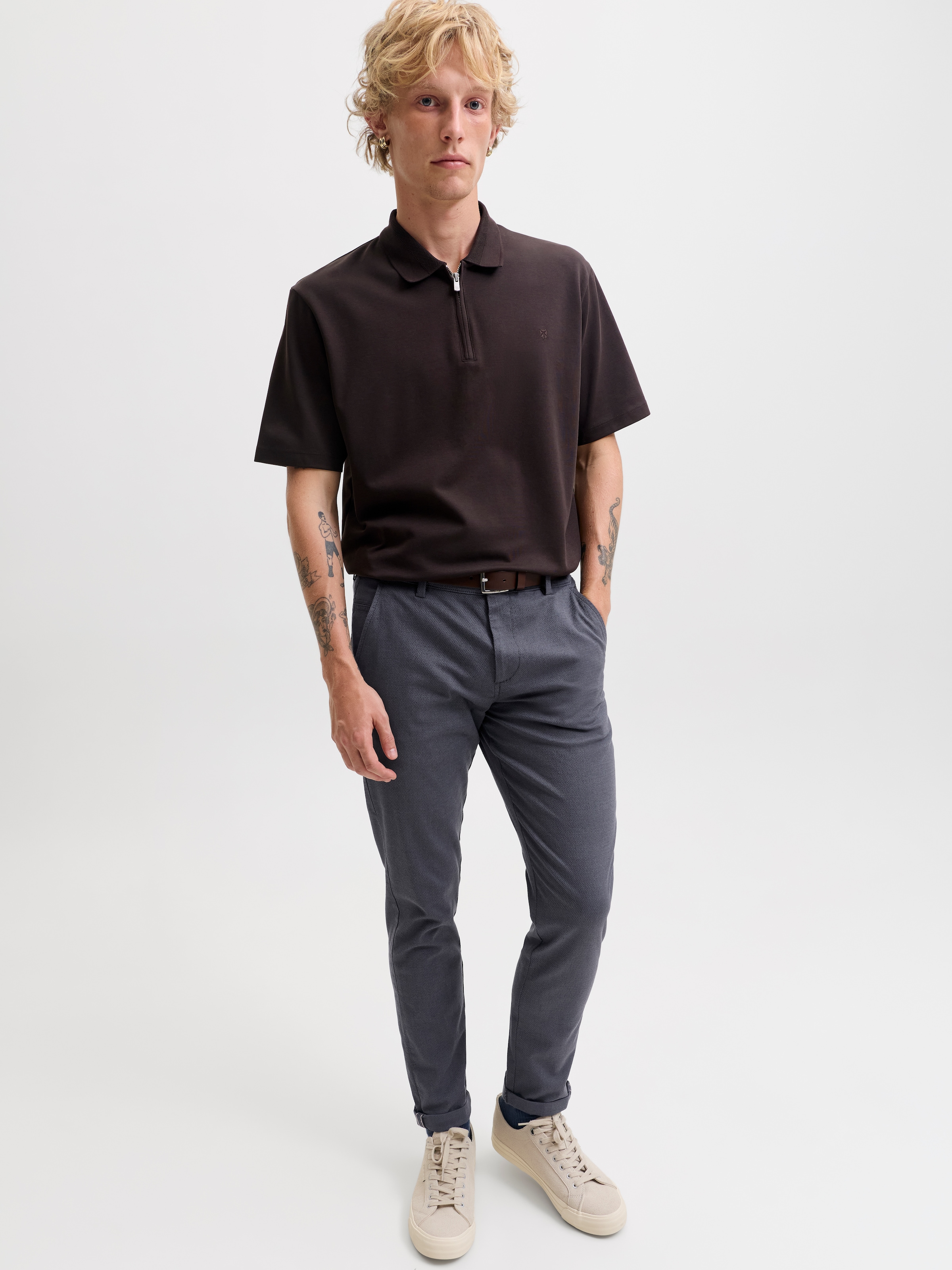 Jack & Jones Chinos »JPSTMARCO JJFURY ANA«  Baumwollmischung, slim fit