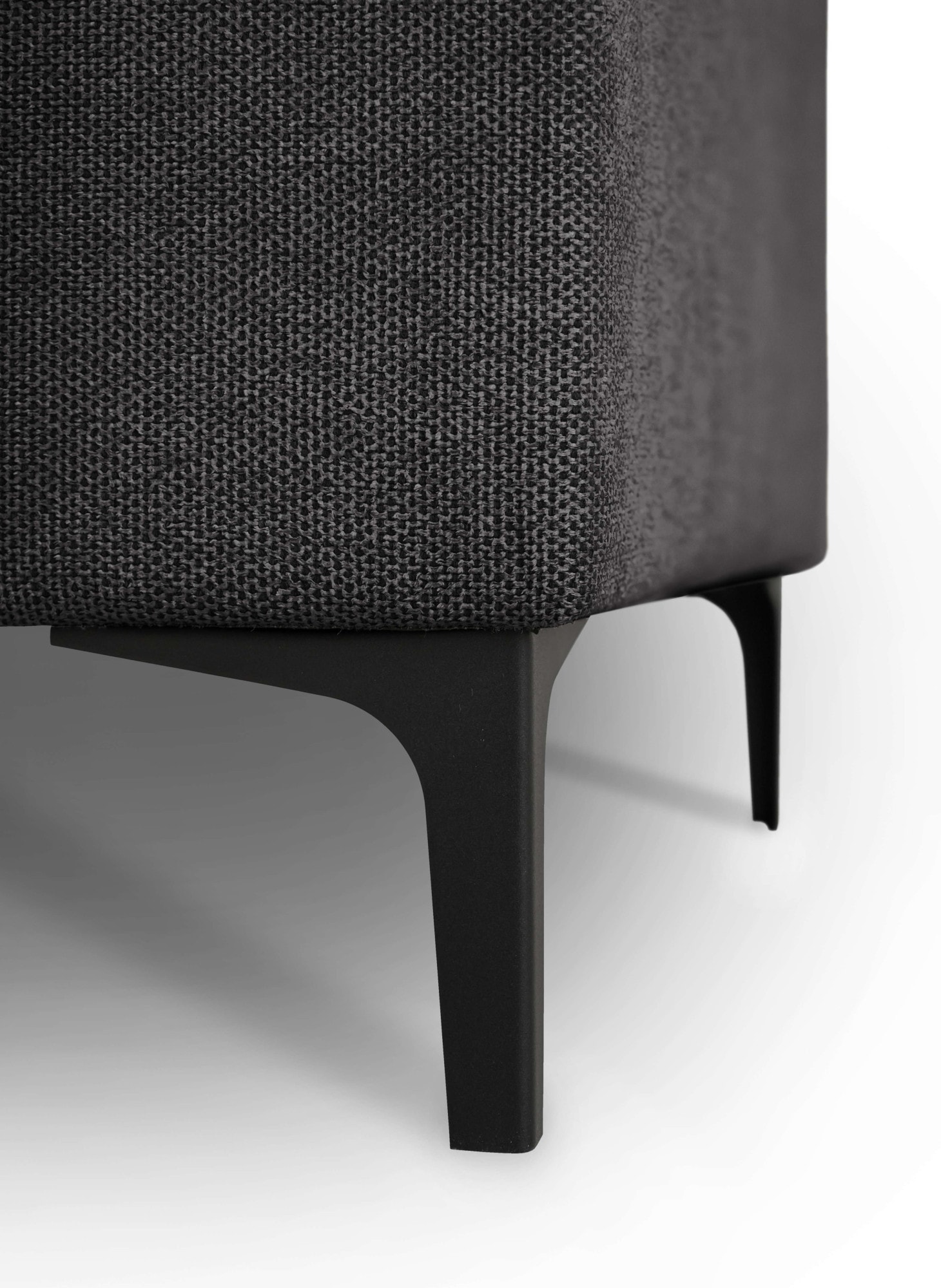 Home affaire Ecksofa »Tournon, L-Form, Breite 262 cm, Webstoff, Chenille«, Designsofa im nordischen Stil, Wellenunterfederung, Metallfüße