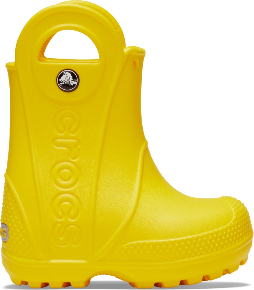 Crocs Gummistiefel »Toddler Handle It Rain Boot«  Regenstiefel, Matschstiefel mit reflektierenden Logos