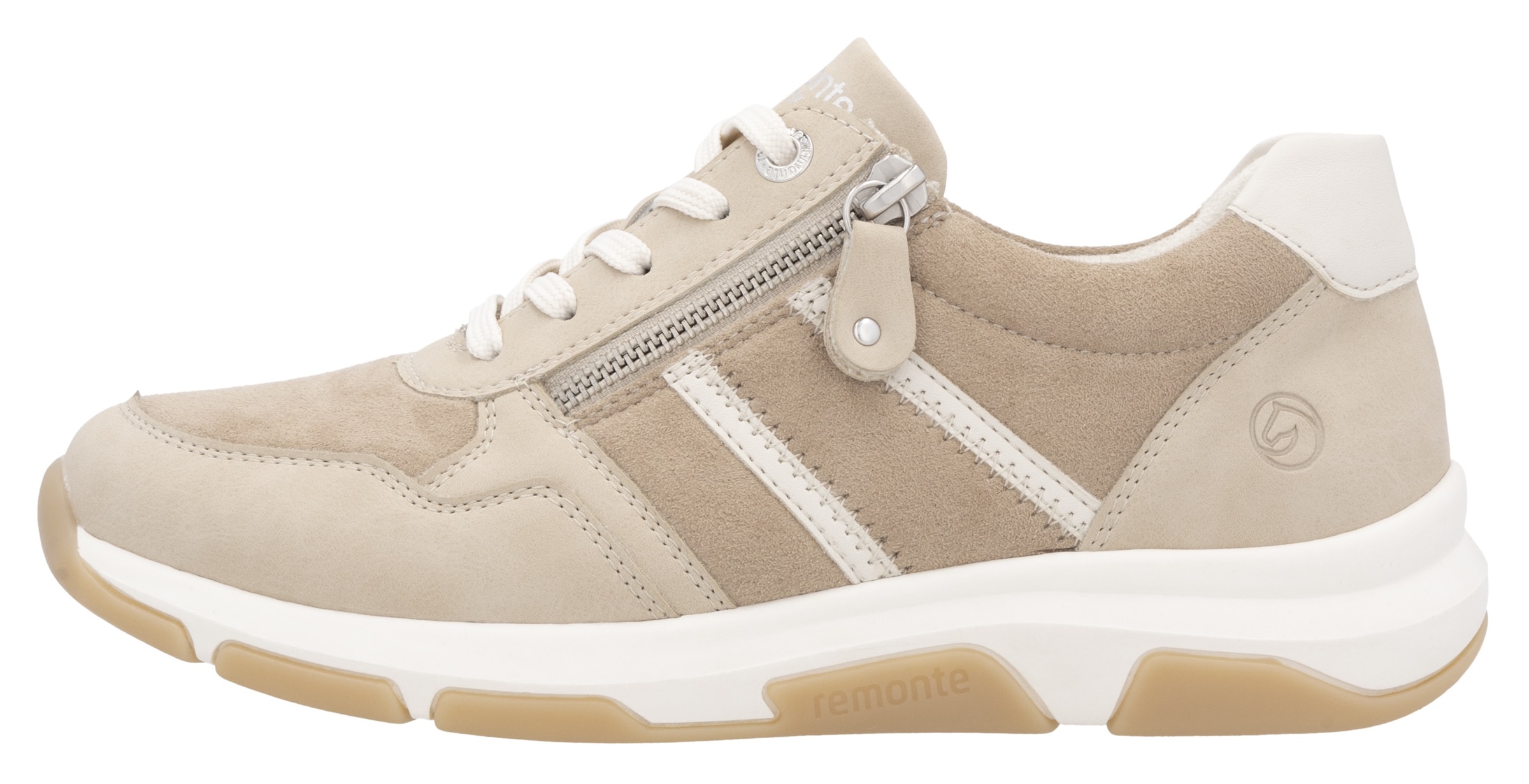 Remonte Keilsneaker, Freizeitschuh, Halbschuh, Schnürschuh in veganer Verarbeitung