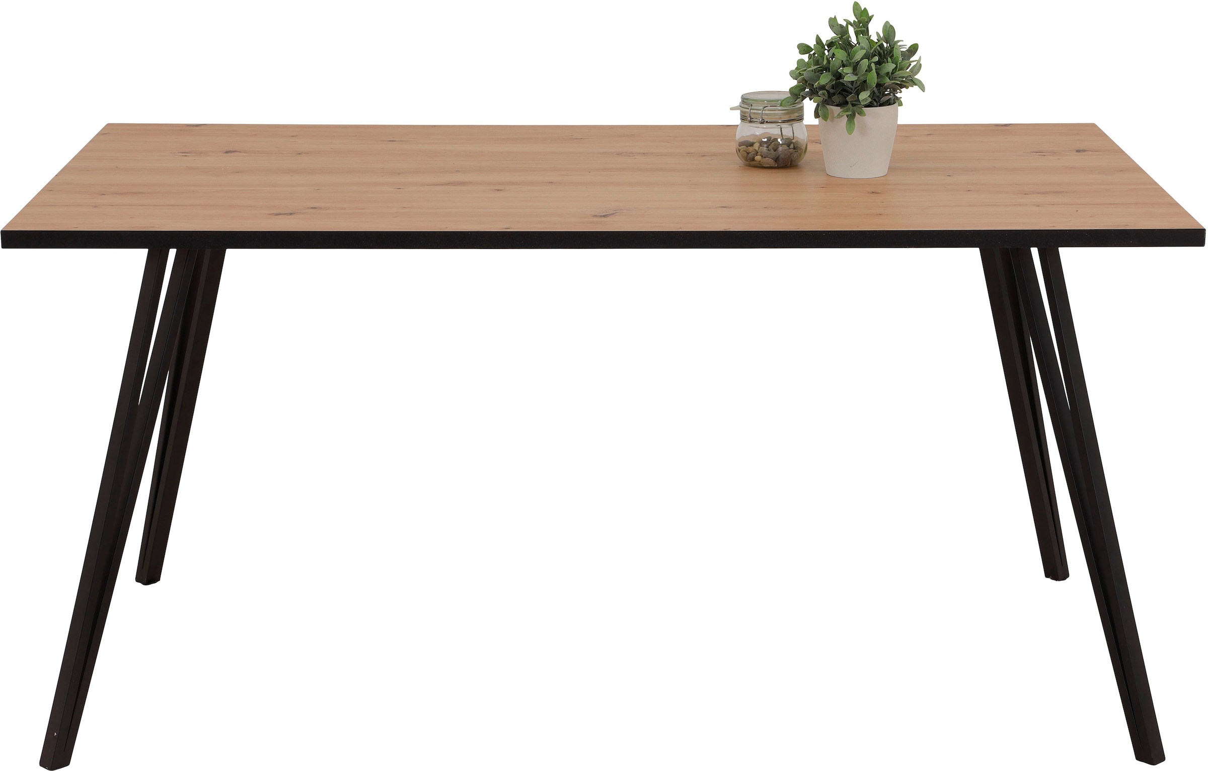 HELA Esstisch, Verschiedene Dekore, 160cm