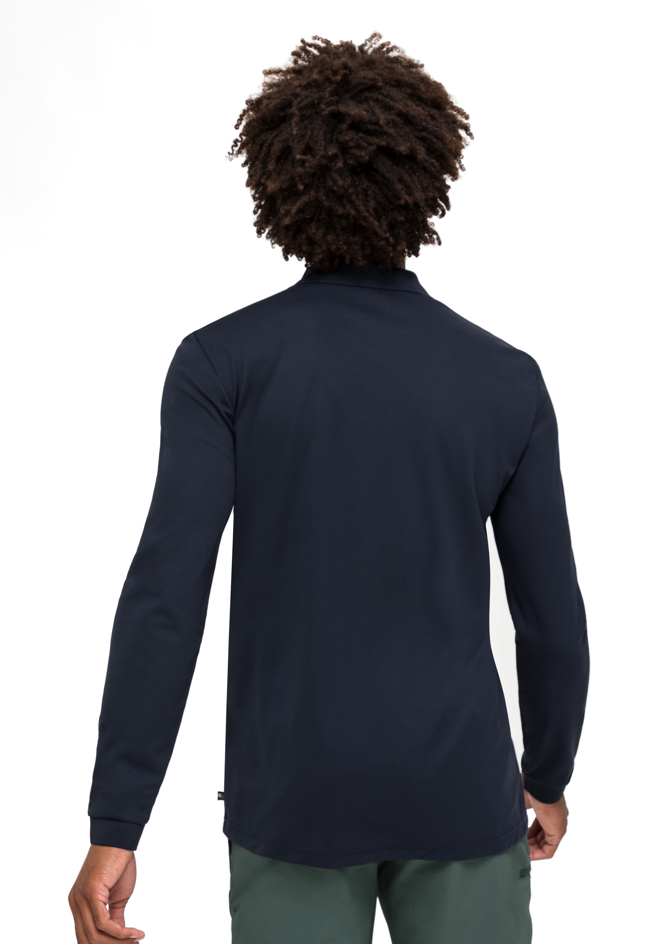 Maier Sports Poloshirt »Ulrich L/S«, Herren Funktionsshirt, langarm Freizeitshirt mit Hemdkragen, Reg. Fit