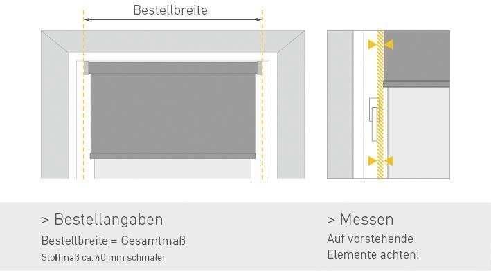 Good Life Elektrisches Rollo »Vau - SMART HOME«, Lichtschutz, ohne Bohren,  mit Fernbedienung