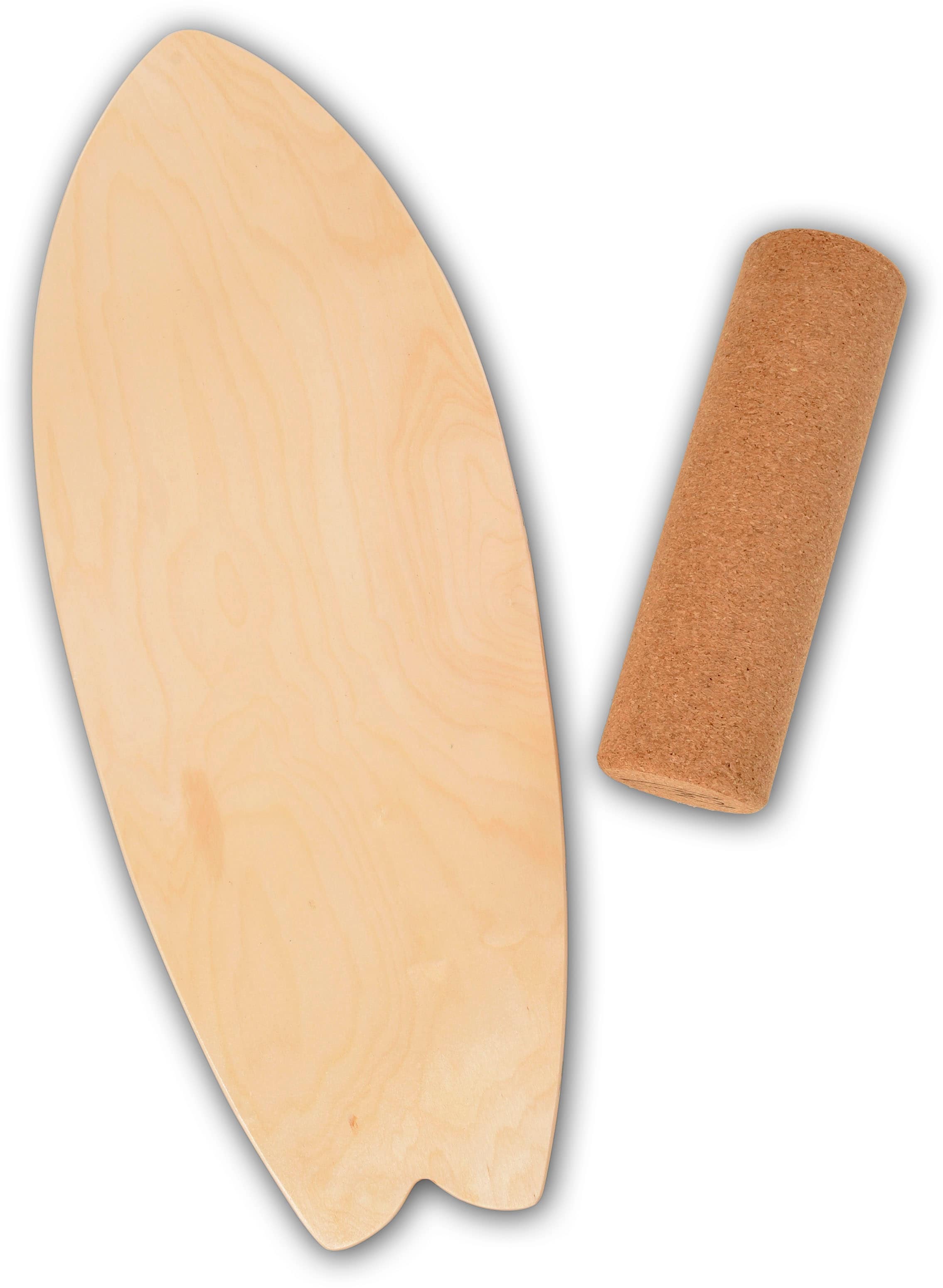 F2 Balanceboard »Balanceboard«, (Set, 2 tlg.), inklusive Korkrolle