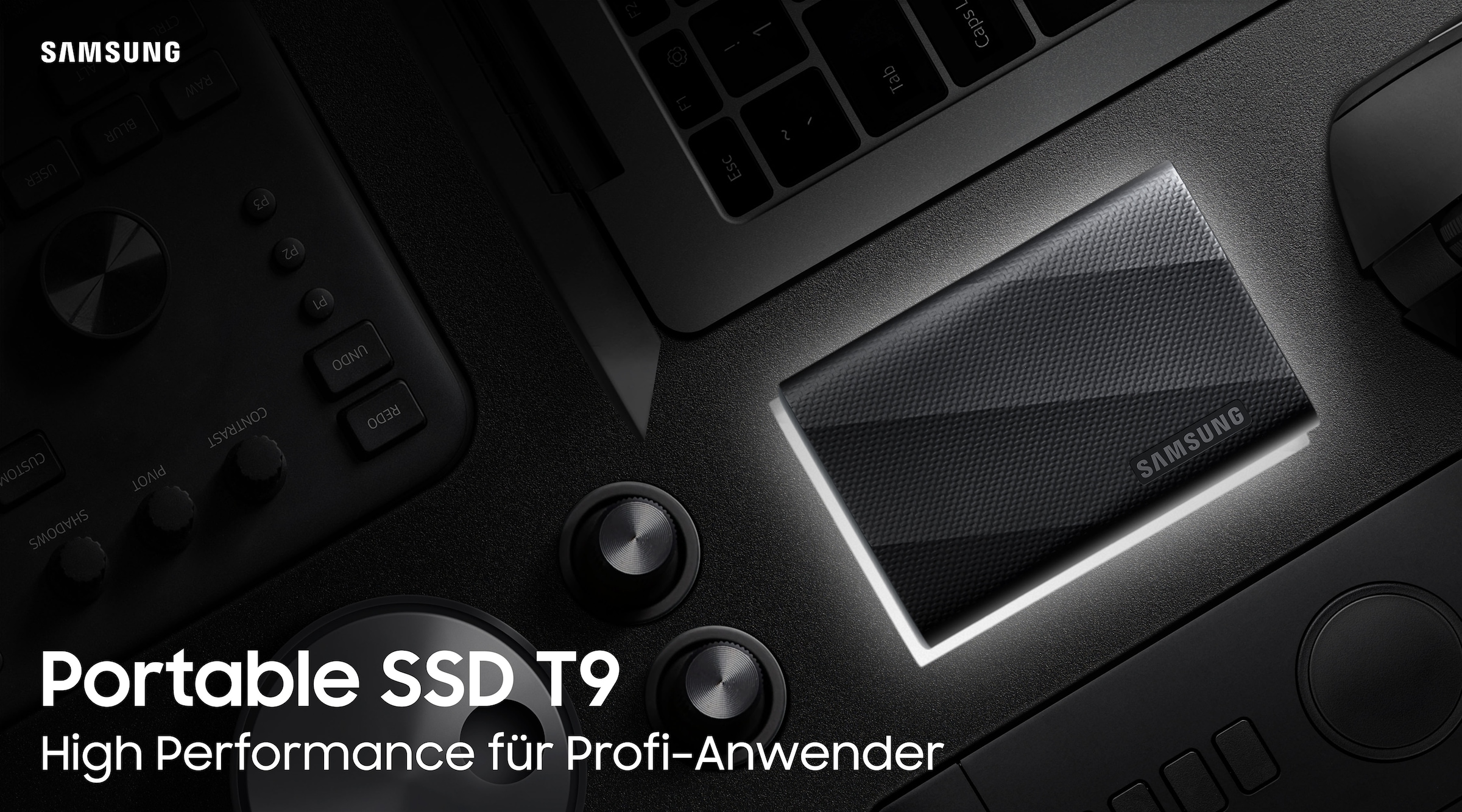 Samsung externe SSD »T9« 1 TB Anschluss USB Typ-C,3.2 Gen 2 (3.1 Gen 2)