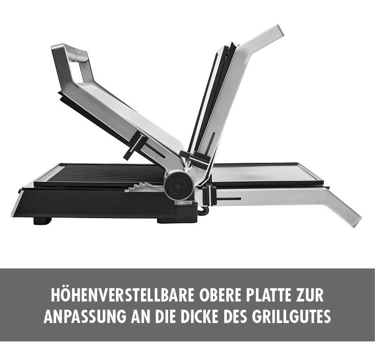 Gastroback Kontaktgrill »42542 Design BBQ Advanced Smart« 2000 W