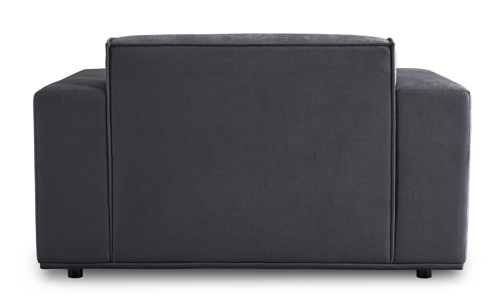 Home affaire Loveseat »Avelin, 1.5 Sitzer, 140 cm, Chenille, Struktur-Boucle«, mit Wellenunterfederung, Kedernaht, bodentief, Skandi-Design