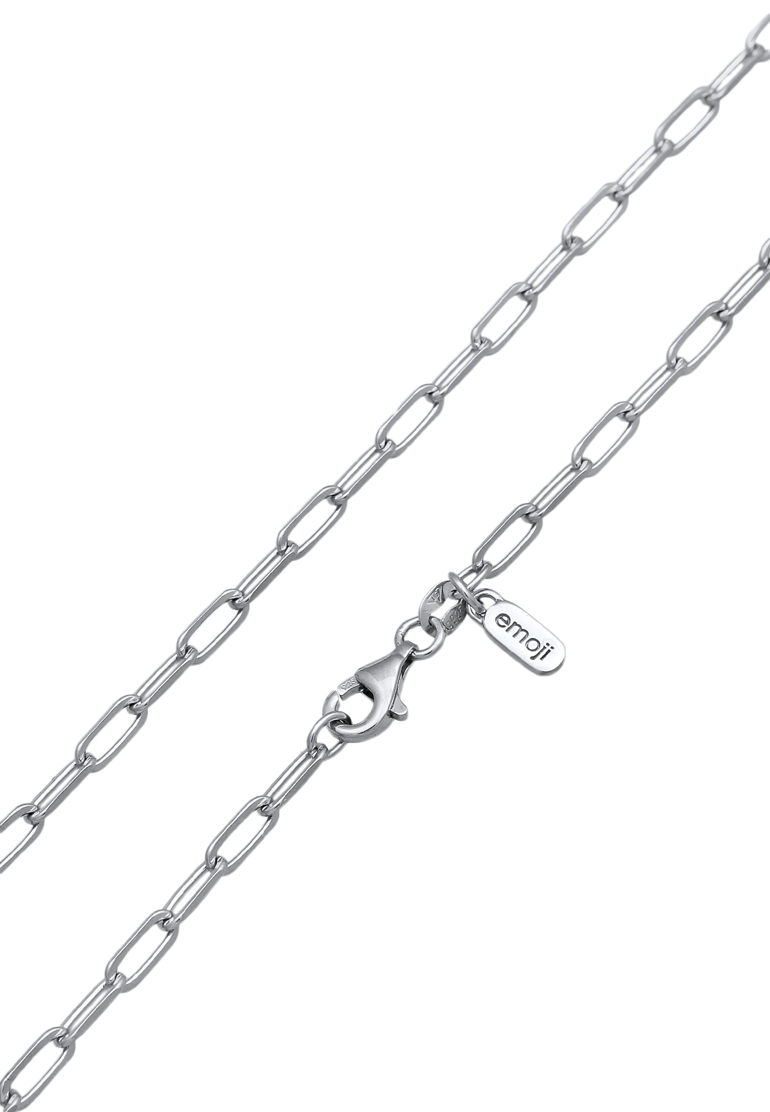 Elli Kette ohne Anhänger »Halskette Gliederkette Chain Optik 925 Sterling Silber«