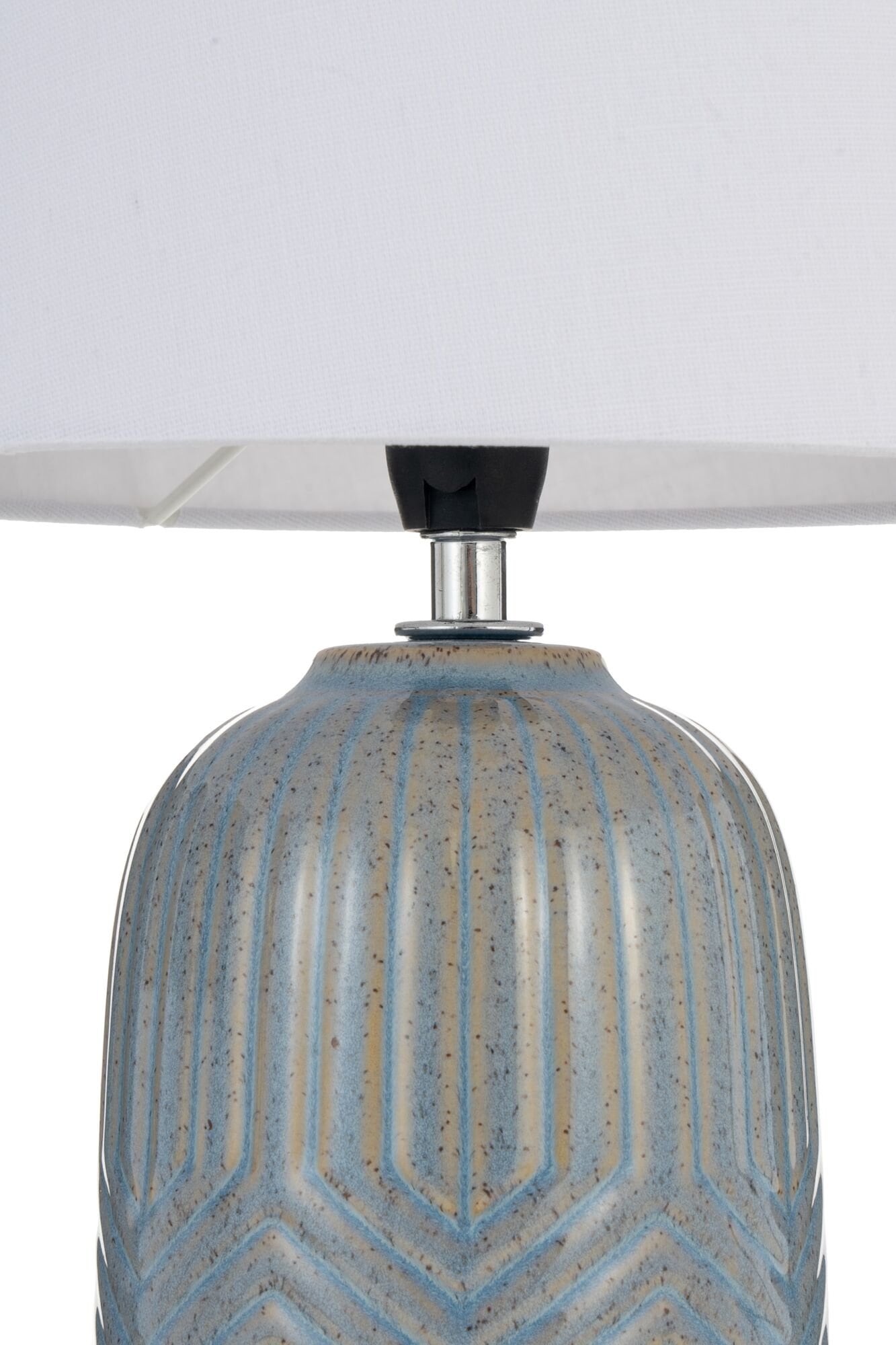 Pauleen Tischleuchte »Glowing Hug max20W Blau/Beige 230V Stoff/Keramik«, 1 flammig, Leuchtmittel E14 | ohne Leuchtmittel, E14